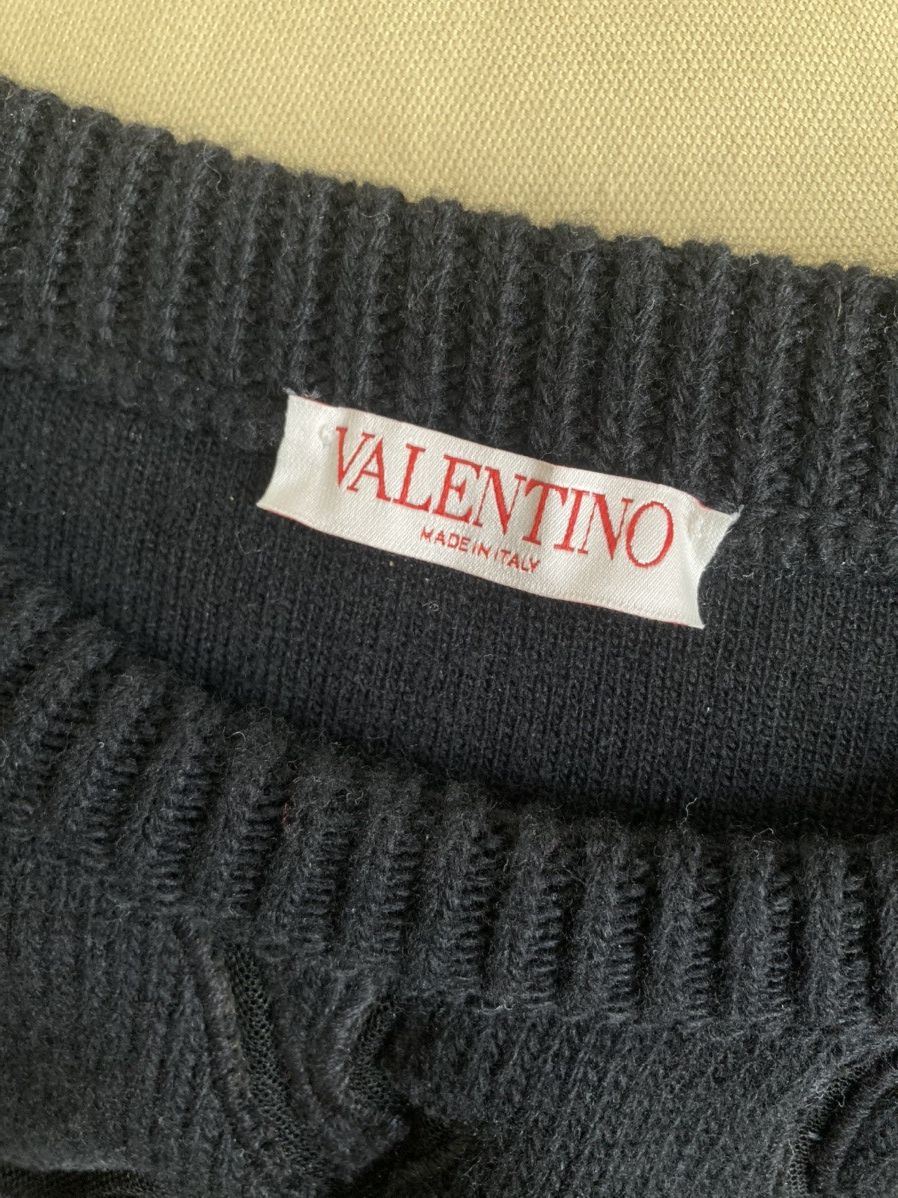 Valentino CAMOUFLAGE-PRINT CREWNECK WOOL JUMPER Size US M / EU 48-50 / 2 - 5 Thumbnail