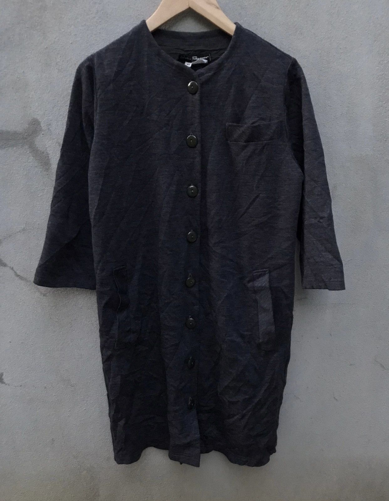 Salvatore Ferragamo Salvatore Ferragamo Button Up Long Jacket Size US M / EU 48-50 / 2 - 1 Thumbnail
