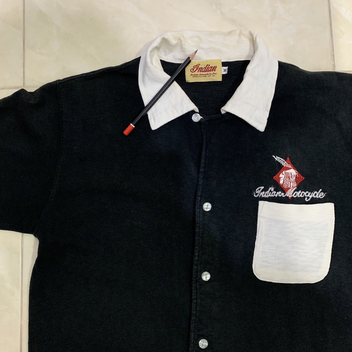 Indian Motorcycle × Vintage INDIAN MOTOCYCLES Shirts Size M fits S Size US S / EU 44-46 / 1 - 9 Thumbnail