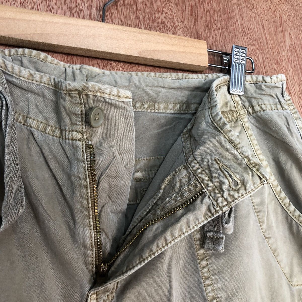 Japanese Brand DLL Japan Brown Multipocket utility Cargo Pants #2147 Size US 28 / EU 44 - 8 Thumbnail