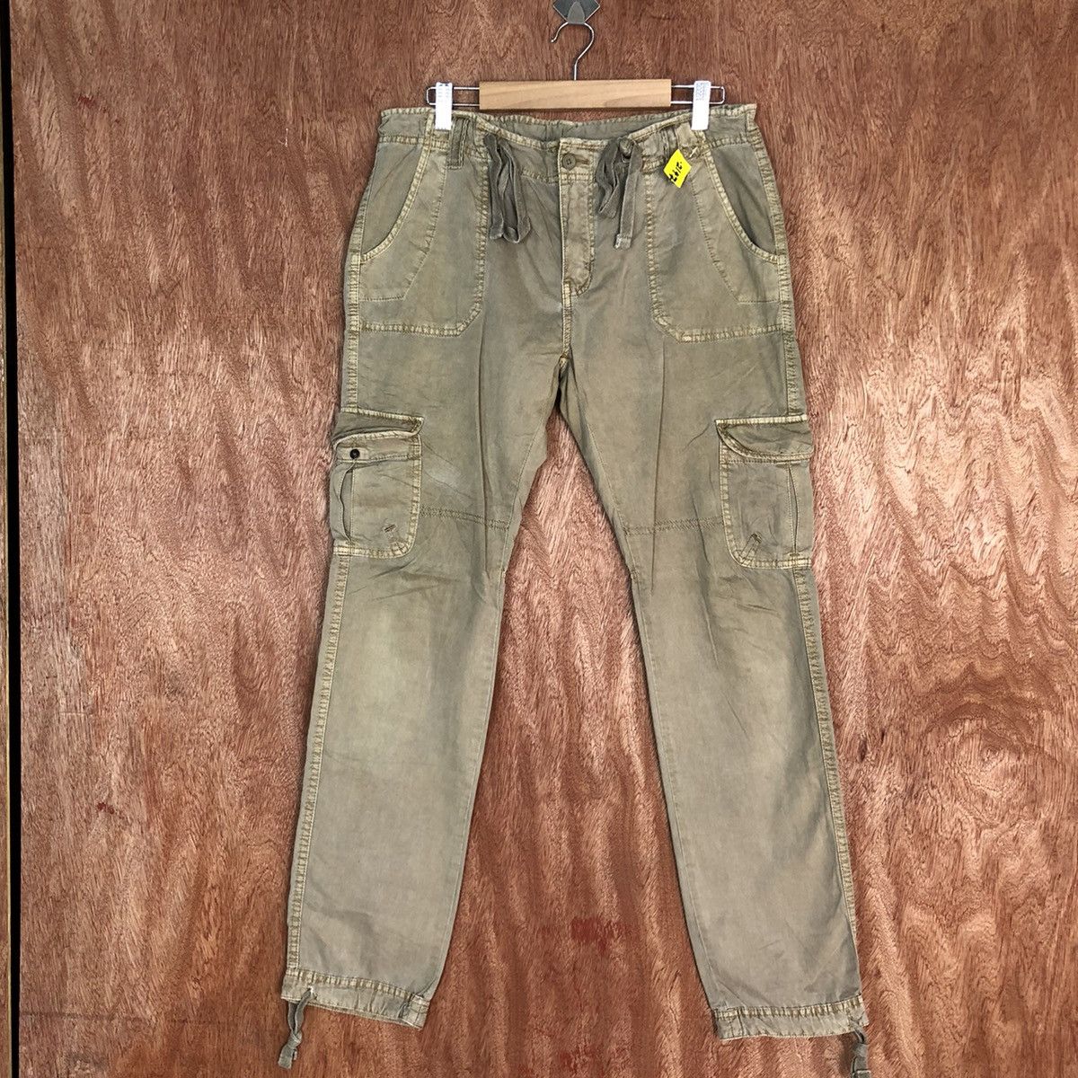Japanese Brand DLL Japan Brown Multipocket utility Cargo Pants #2147 Size US 28 / EU 44 - 1 Thumbnail