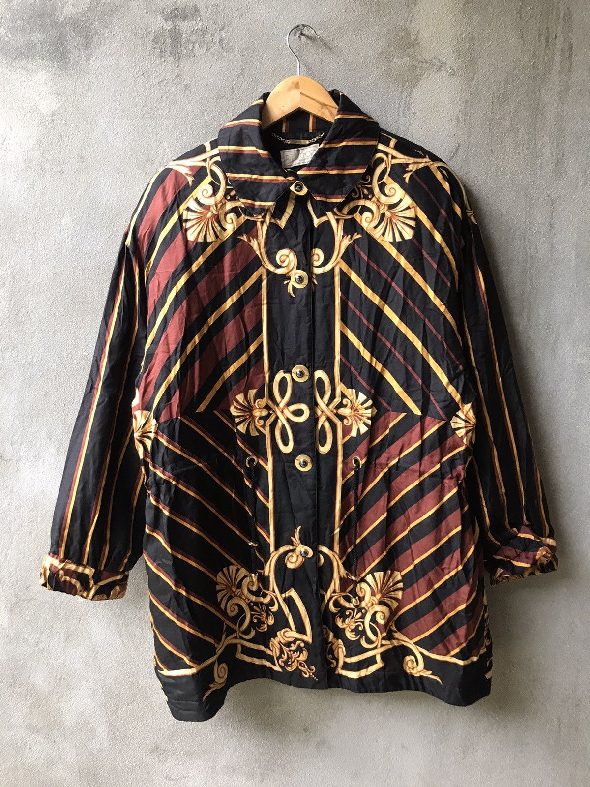 ❗️100% Silk by Italian Designer Long Jacket❗️