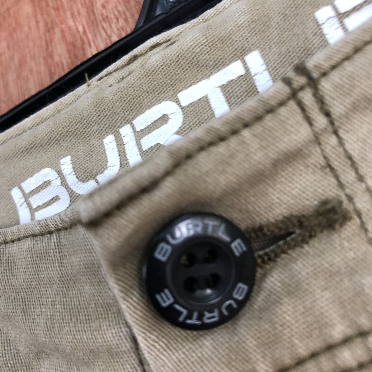 Faded Glory D Burtle Brown faded thrased Multipocket Cargo Pants #2151 Size US 29 - 9 Thumbnail