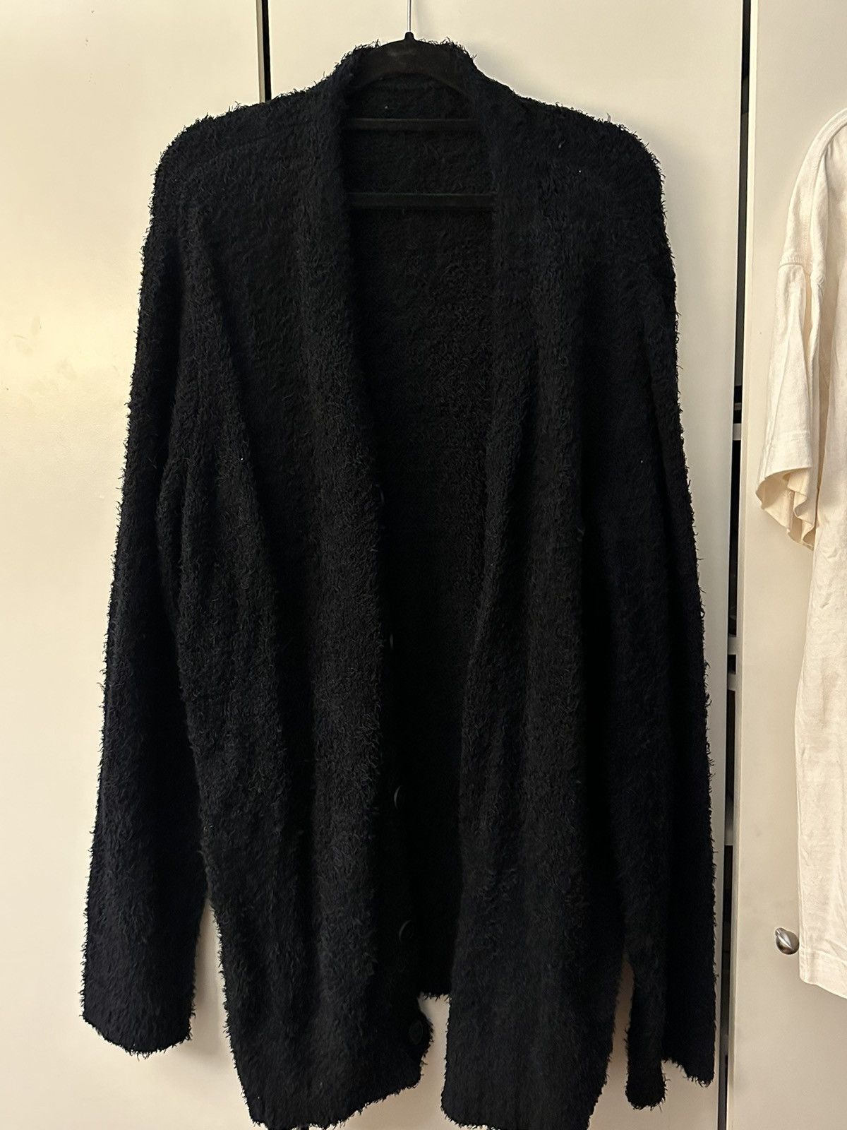 Our Legacy Our Legacy Black Cloudy Cotton Knitted Cardigan | Grailed