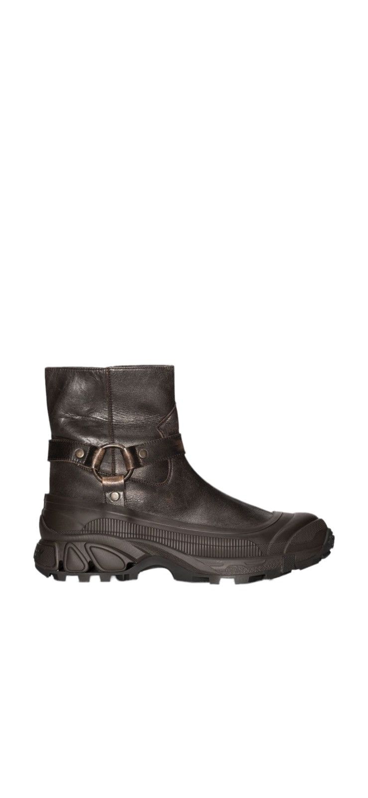 Burberry Black Leather Ankle Boots