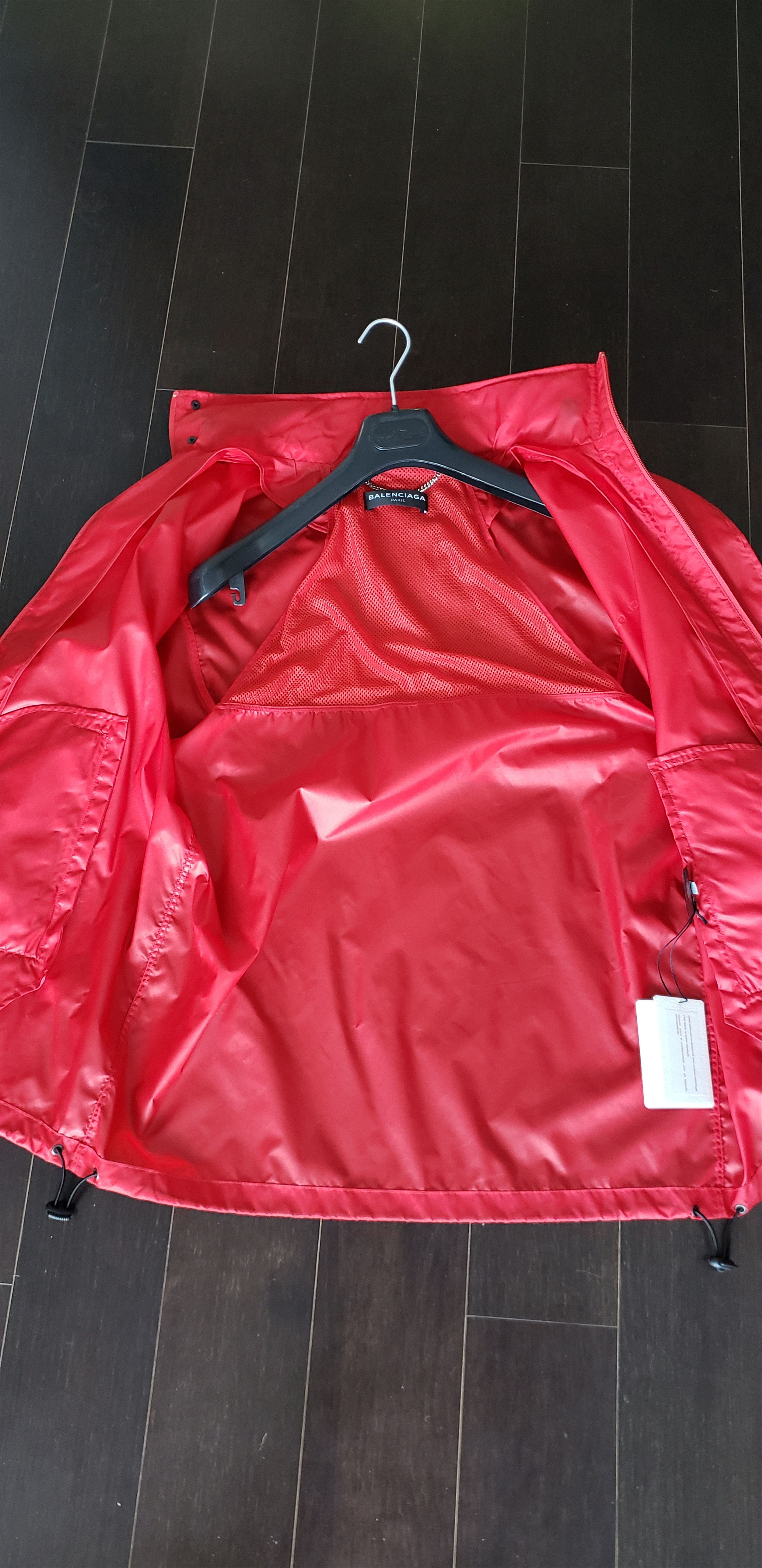 Balenciaga Balenciaga Logo Windbreaker Size US S / EU 44-46 / 1 - 5 Thumbnail