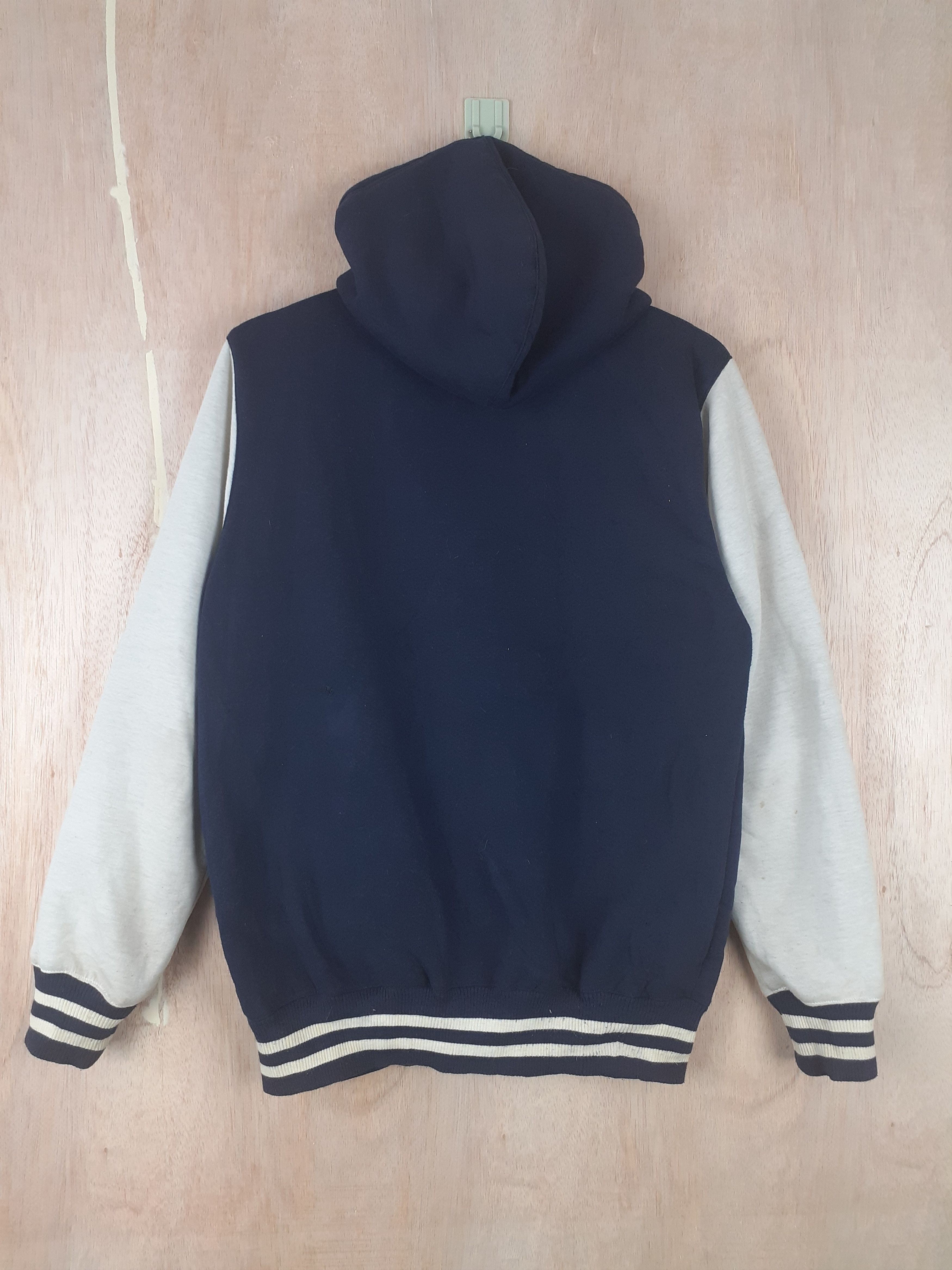 Japanese Brand GU blue varsity hoodie sweater #3072 Size US M / EU 48-50 / 2 - 7 Thumbnail