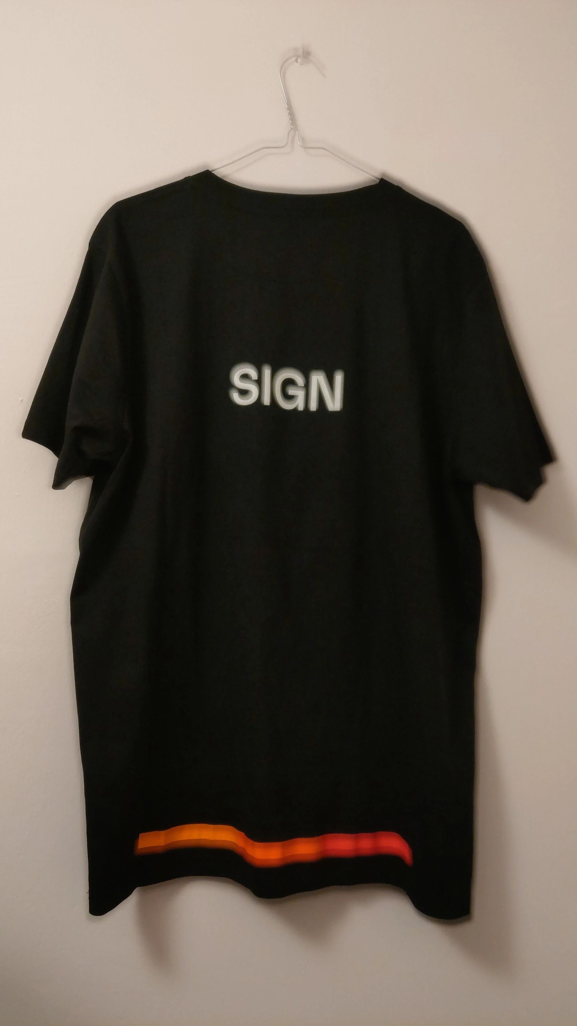 Band Tees Official AUTECHRE Shirt AE_SIGN Black XL 2020 Rare Merch Size US XL / EU 56 / 4 - 12 Thumbnail