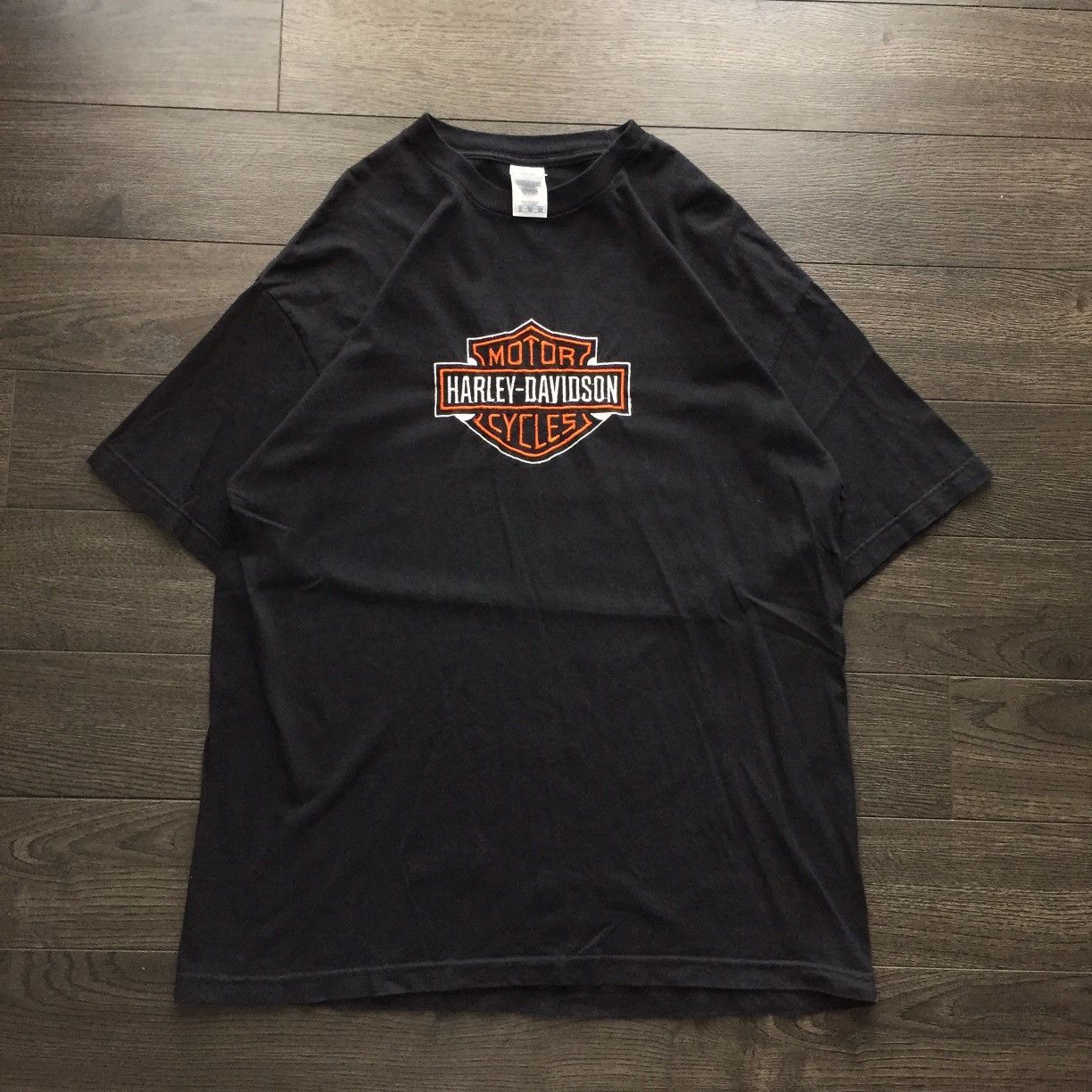 Vintage Vintage Y2k Harley Davidson Logo T Shirt 