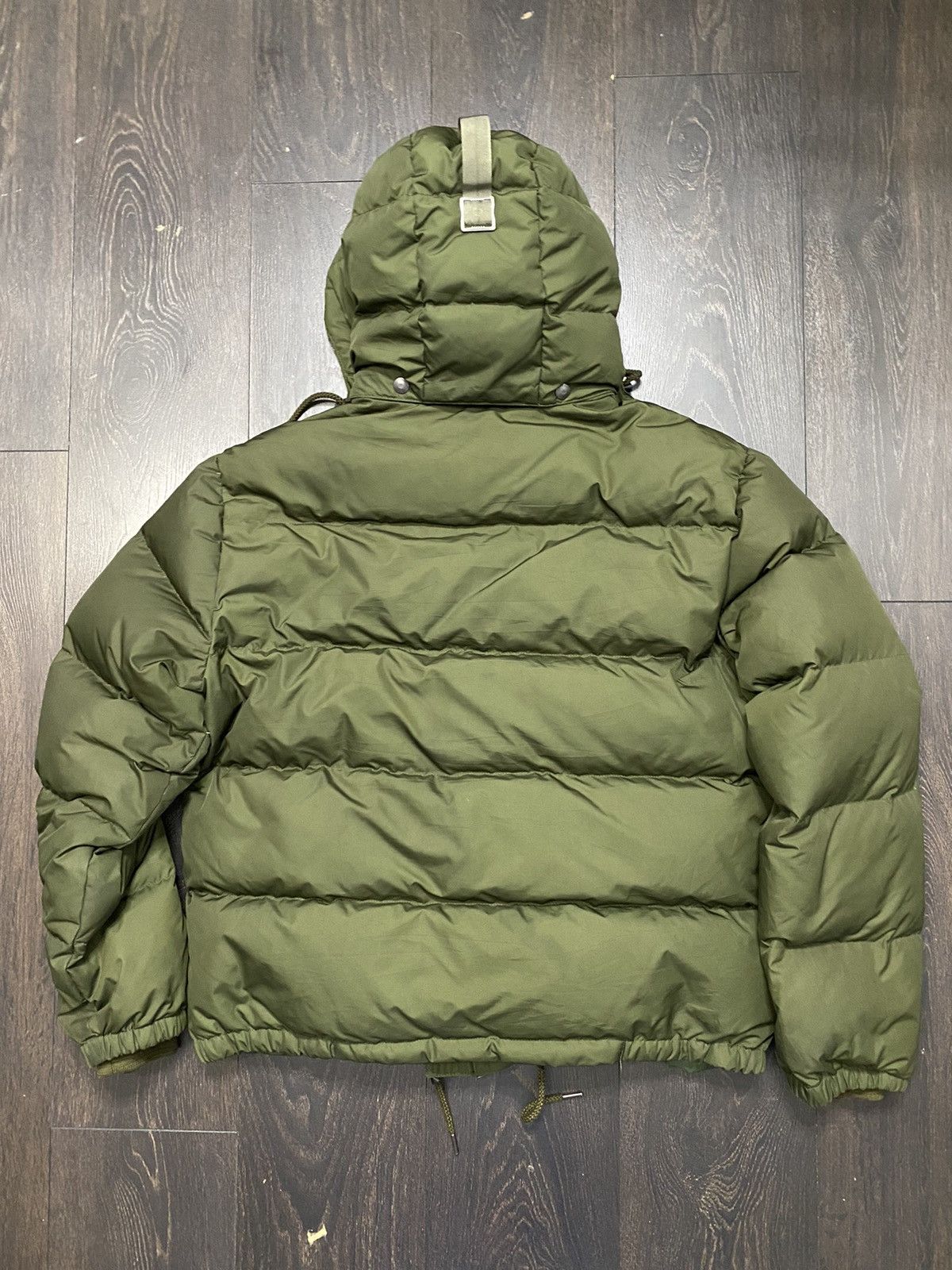 vintage 90’s Olive Polo Ralph Lauren Puffer Jacket with Hood
