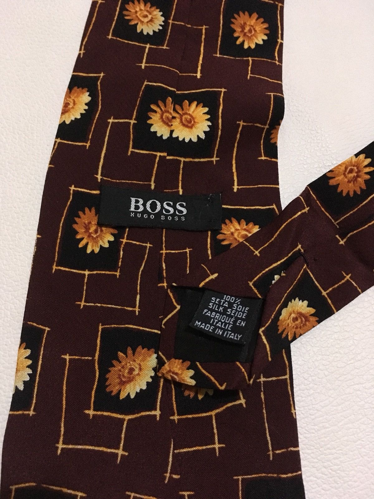 hugo boss men's silk ties