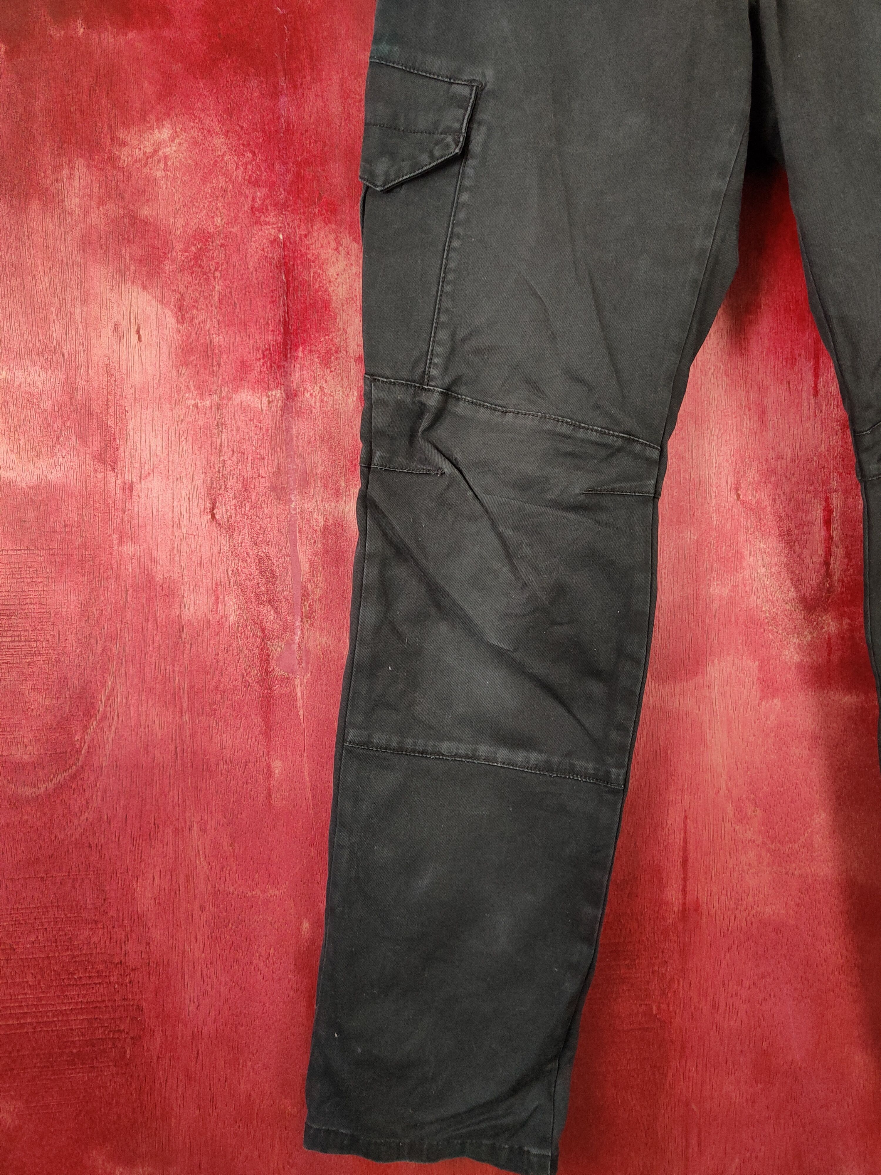 Japanese Brand × Vintage BG-Bird 3ix Dark Blue Multi Pocket Cargo Pants #S447 Size US 32 / EU 48 - 4 Thumbnail