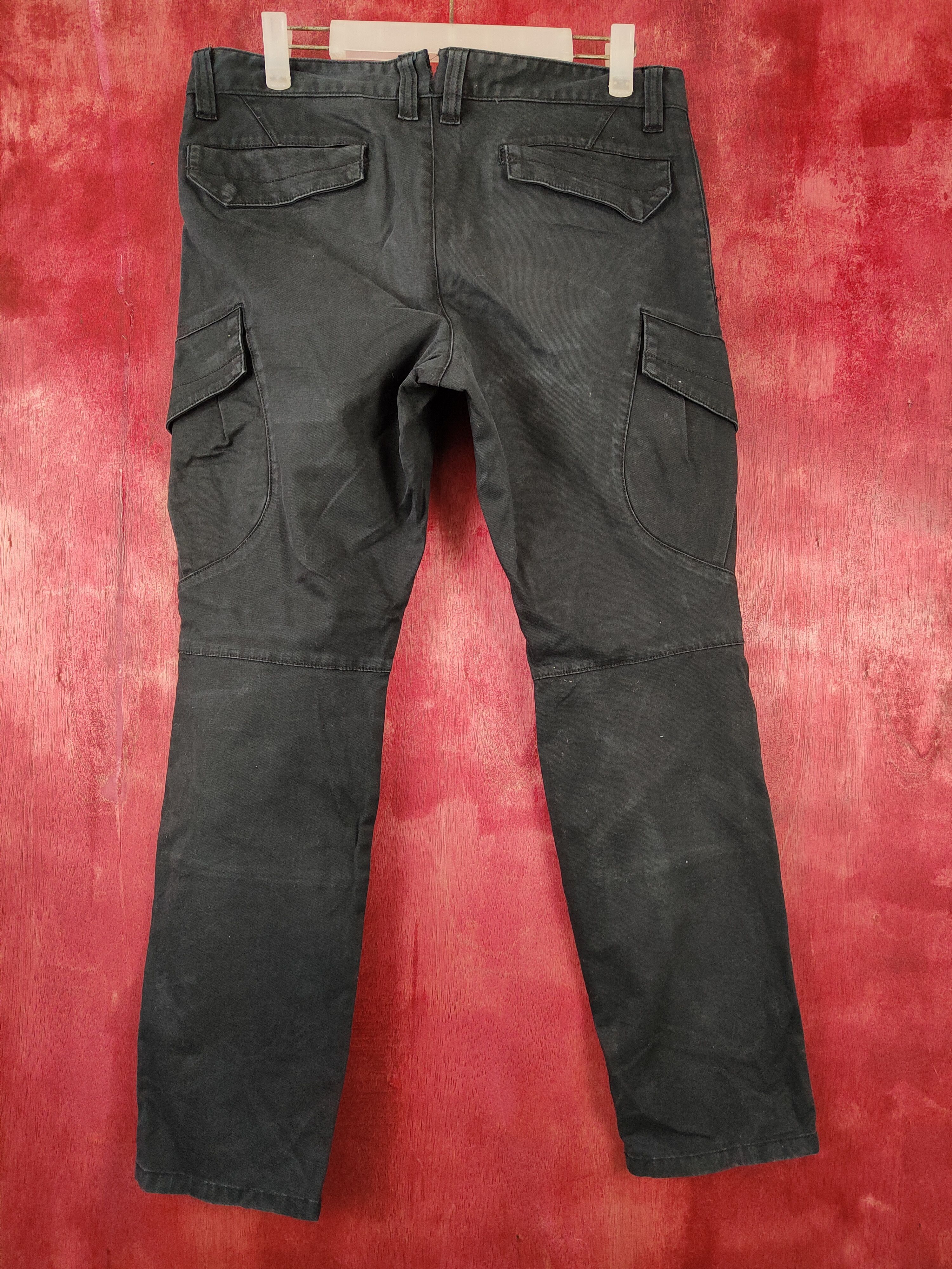 Japanese Brand × Vintage BG-Bird 3ix Dark Blue Multi Pocket Cargo Pants #S447 Size US 32 / EU 48 - 7 Thumbnail