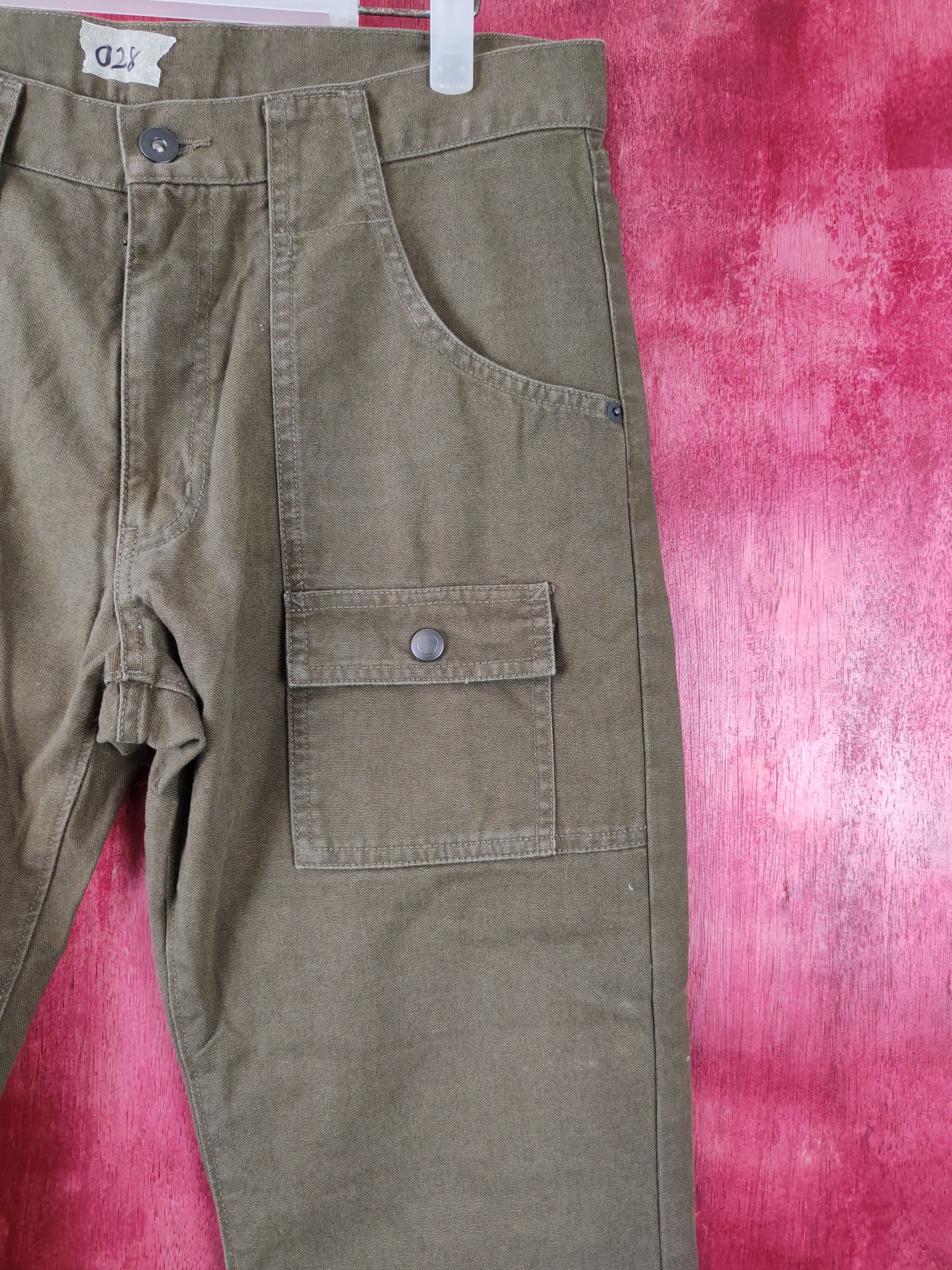 Japanese Brand × Uniqlo Uniqlo Dark Brown Multi Pocket Tactical Cargo Pants #S446 Size US 32 / EU 48 - 5 Thumbnail
