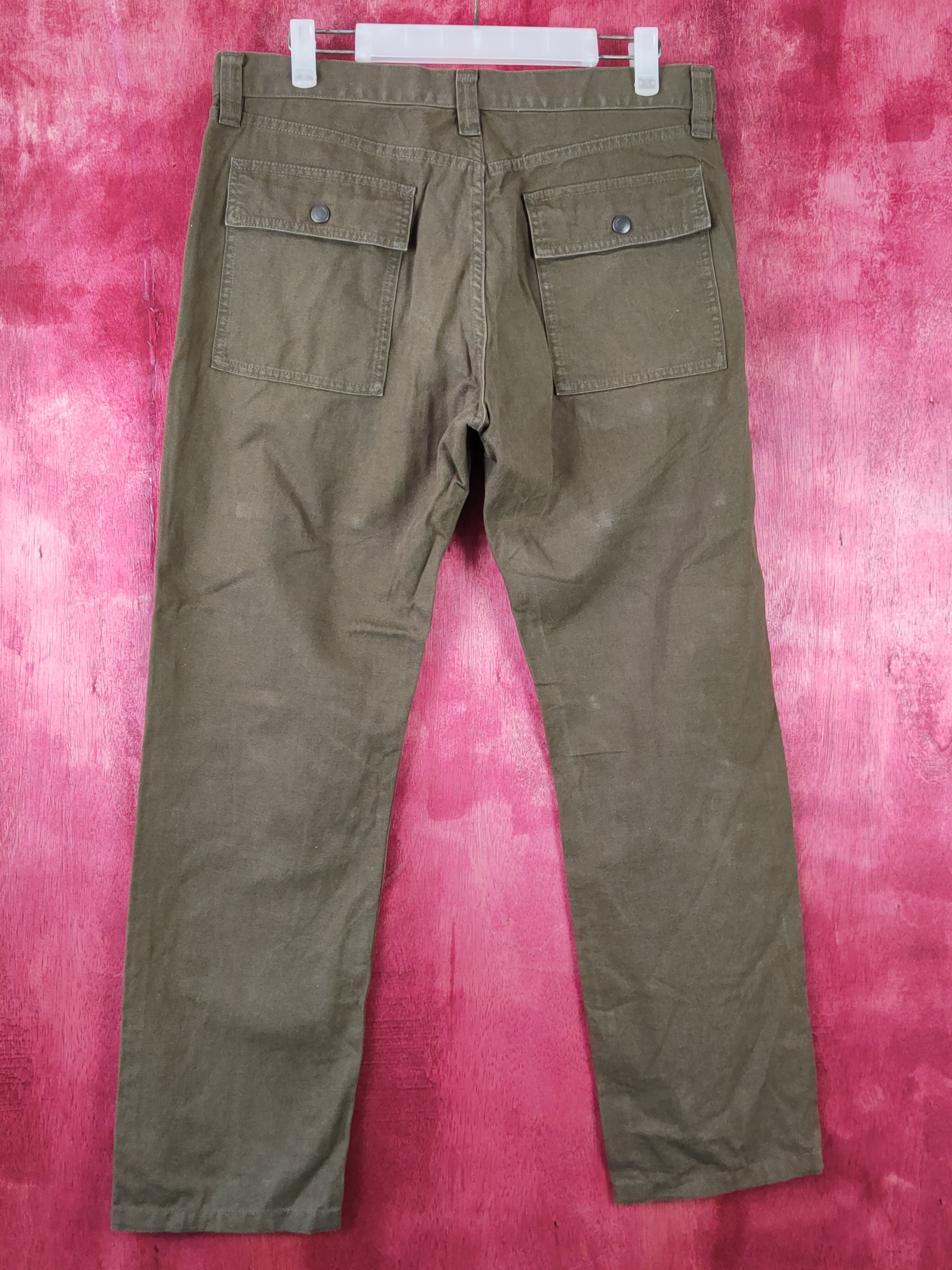 Japanese Brand × Uniqlo Uniqlo Dark Brown Multi Pocket Tactical Cargo Pants #S446 Size US 32 / EU 48 - 7 Thumbnail