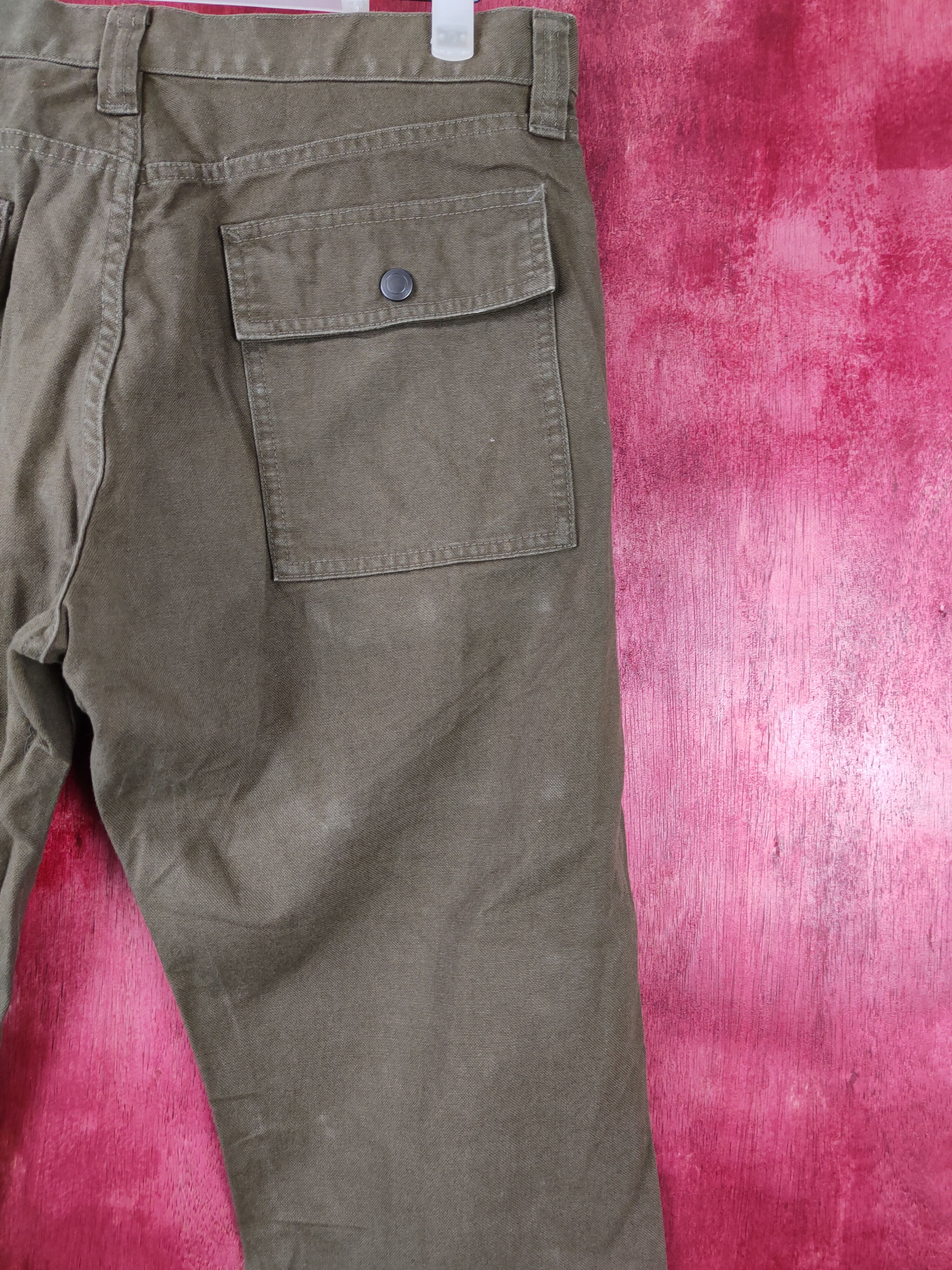 Japanese Brand × Uniqlo Uniqlo Dark Brown Multi Pocket Tactical Cargo Pants #S446 Size US 32 / EU 48 - 10 Thumbnail