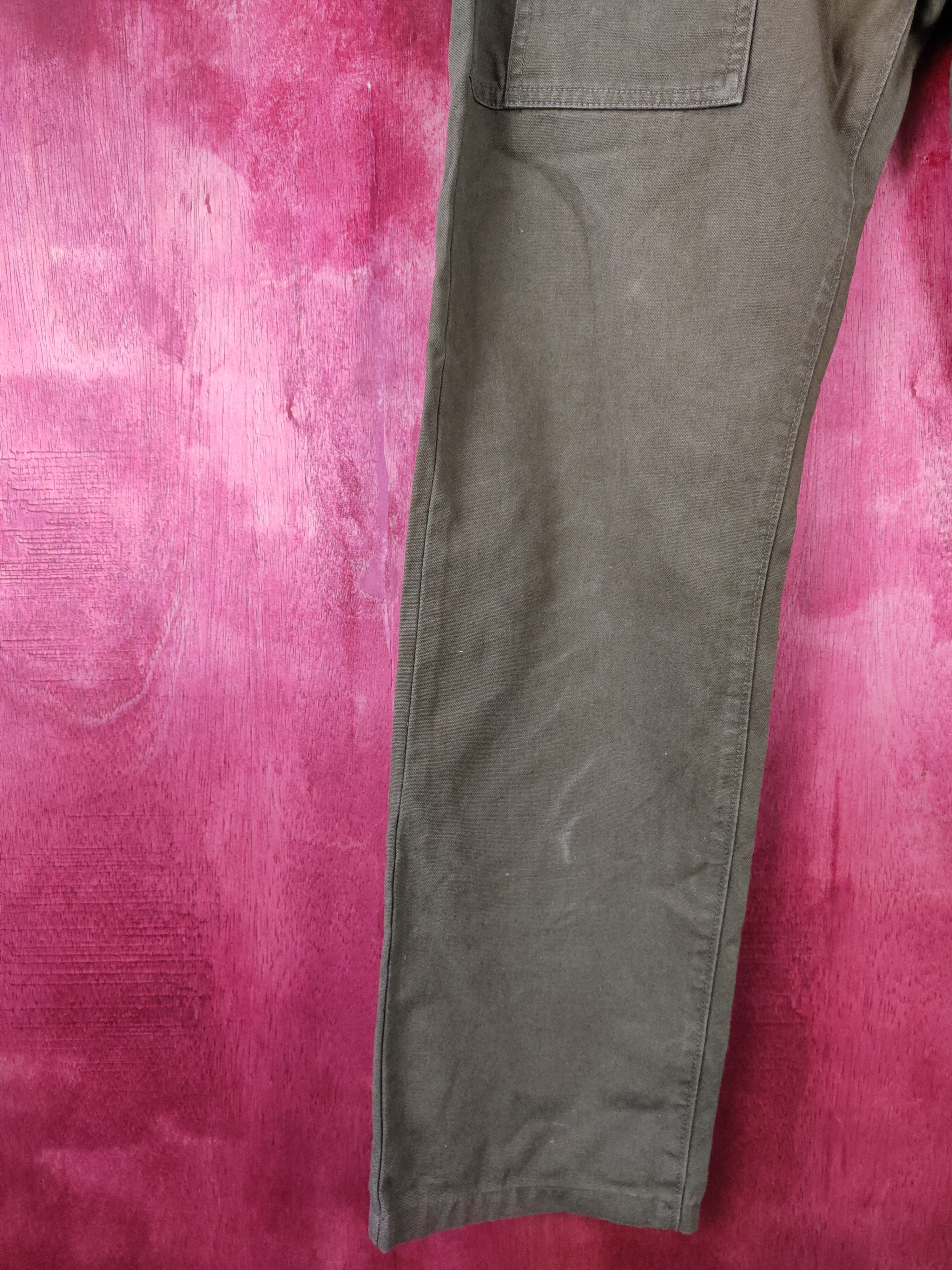 Japanese Brand × Uniqlo Uniqlo Dark Brown Multi Pocket Tactical Cargo Pants #S446 Size US 32 / EU 48 - 4 Thumbnail
