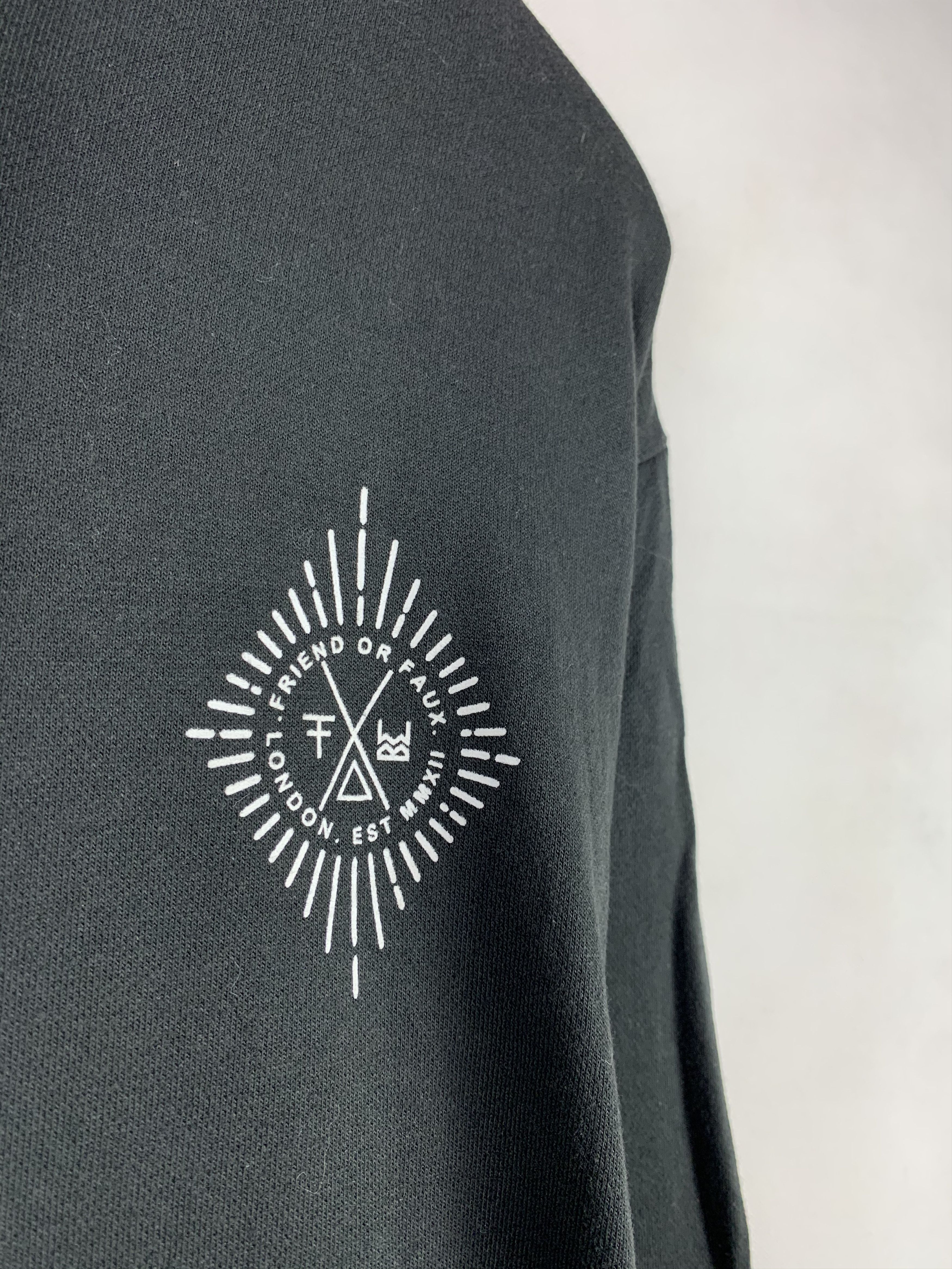 Japanese Brand 🔥Friend or Faux Brand Oversized Hoodie Sweater Size US XXL / EU 58 / 5 - 3 Thumbnail