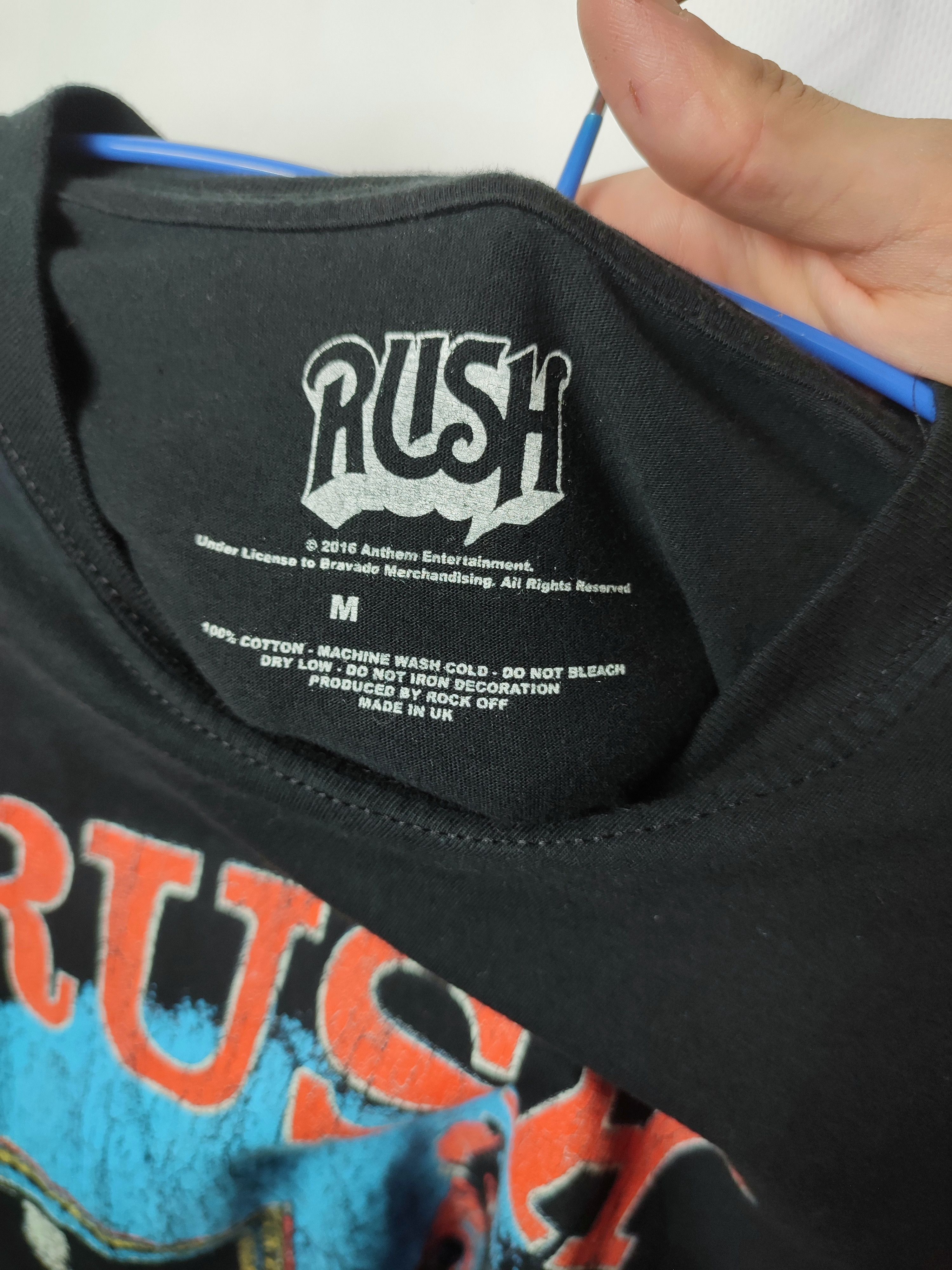 Band Tees Rush Moving Pictures 2016 t shirt Size US M / EU 48-50 / 2 - 4 Thumbnail