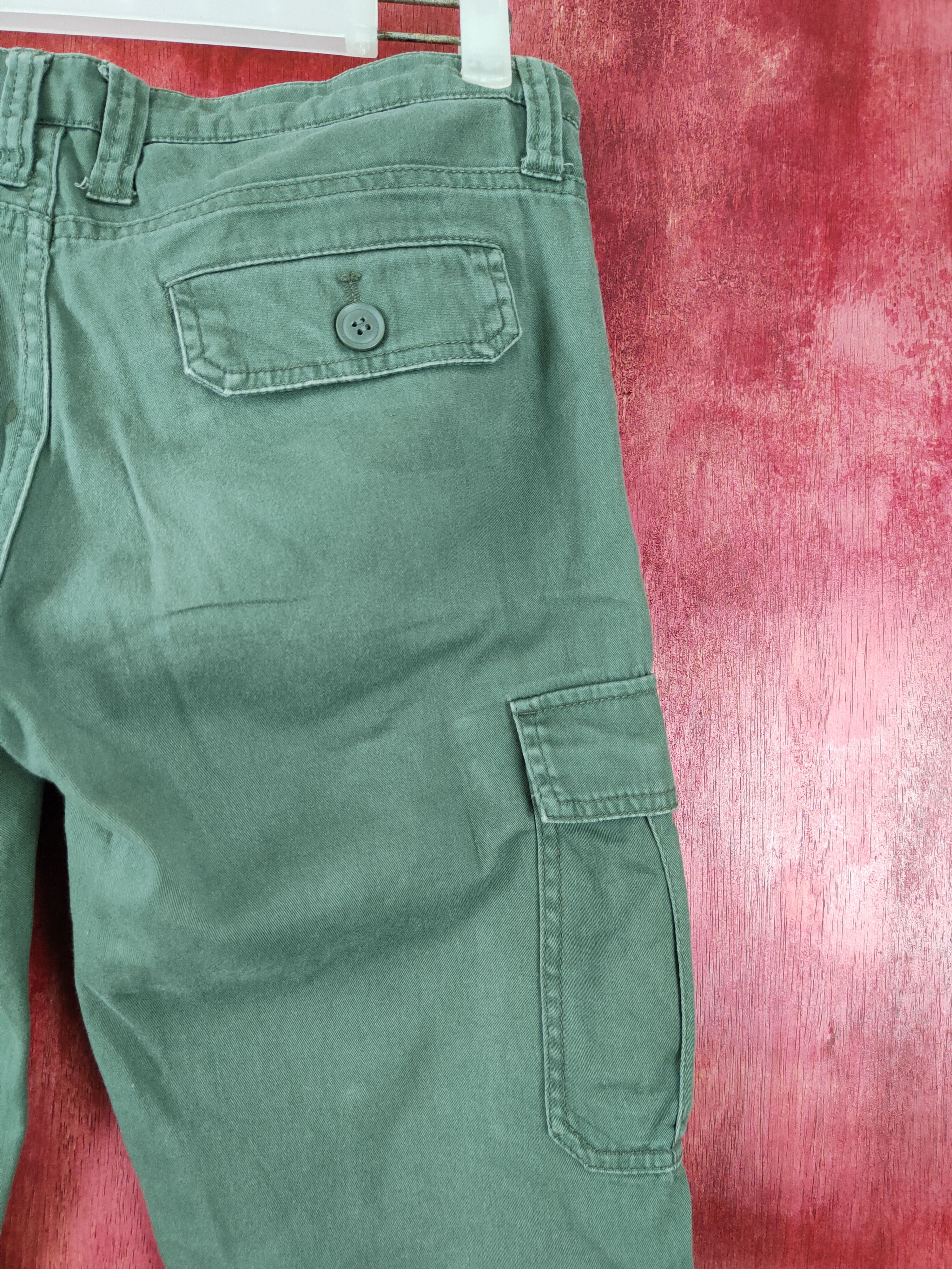 Japanese Brand × Vintage Lepsim Army Green Multi Pocket Tactical Cargo Pants #S442 Size US 32 / EU 48 - 10 Thumbnail