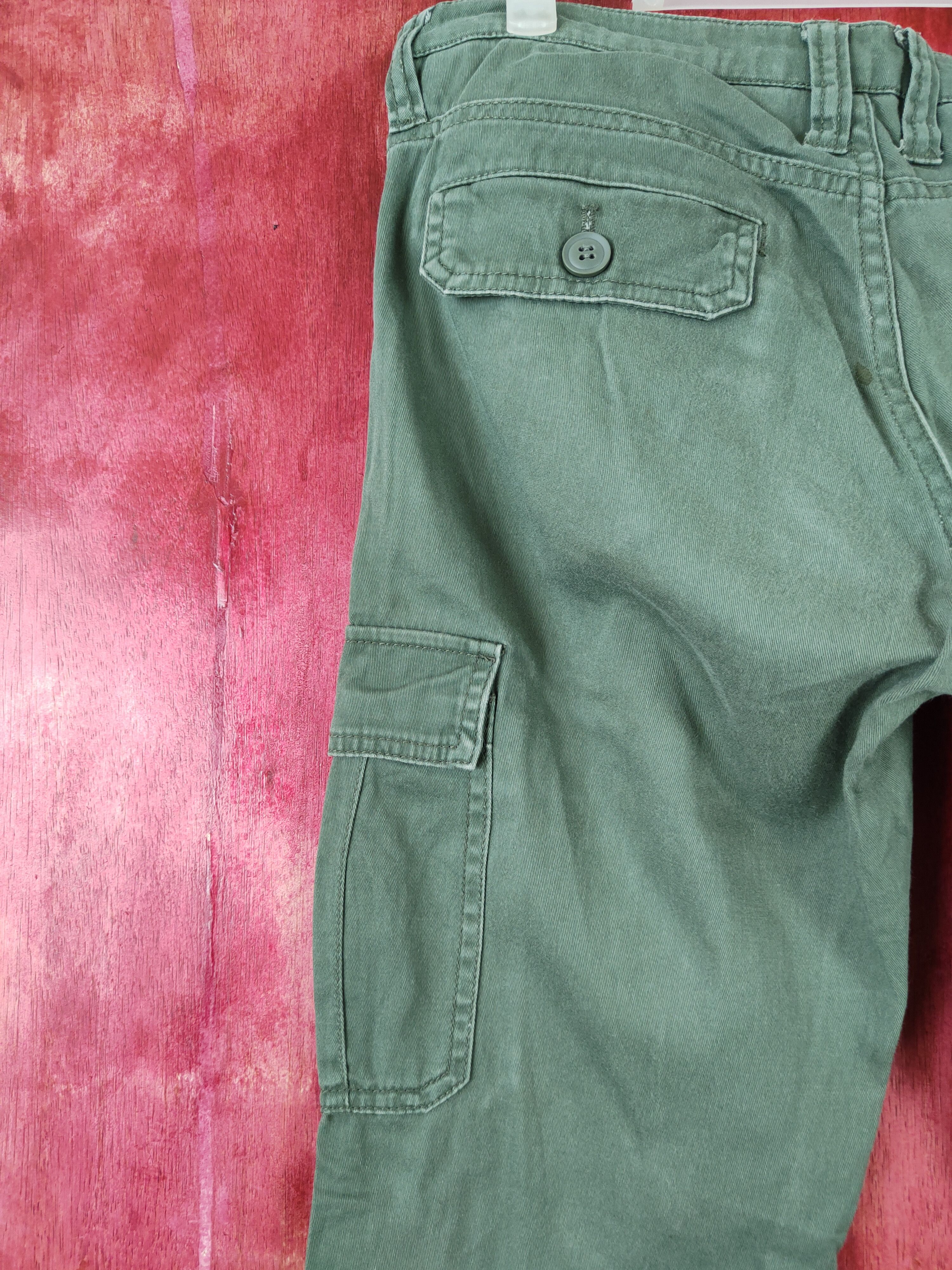 Japanese Brand × Vintage Lepsim Army Green Multi Pocket Tactical Cargo Pants #S442 Size US 32 / EU 48 - 8 Thumbnail