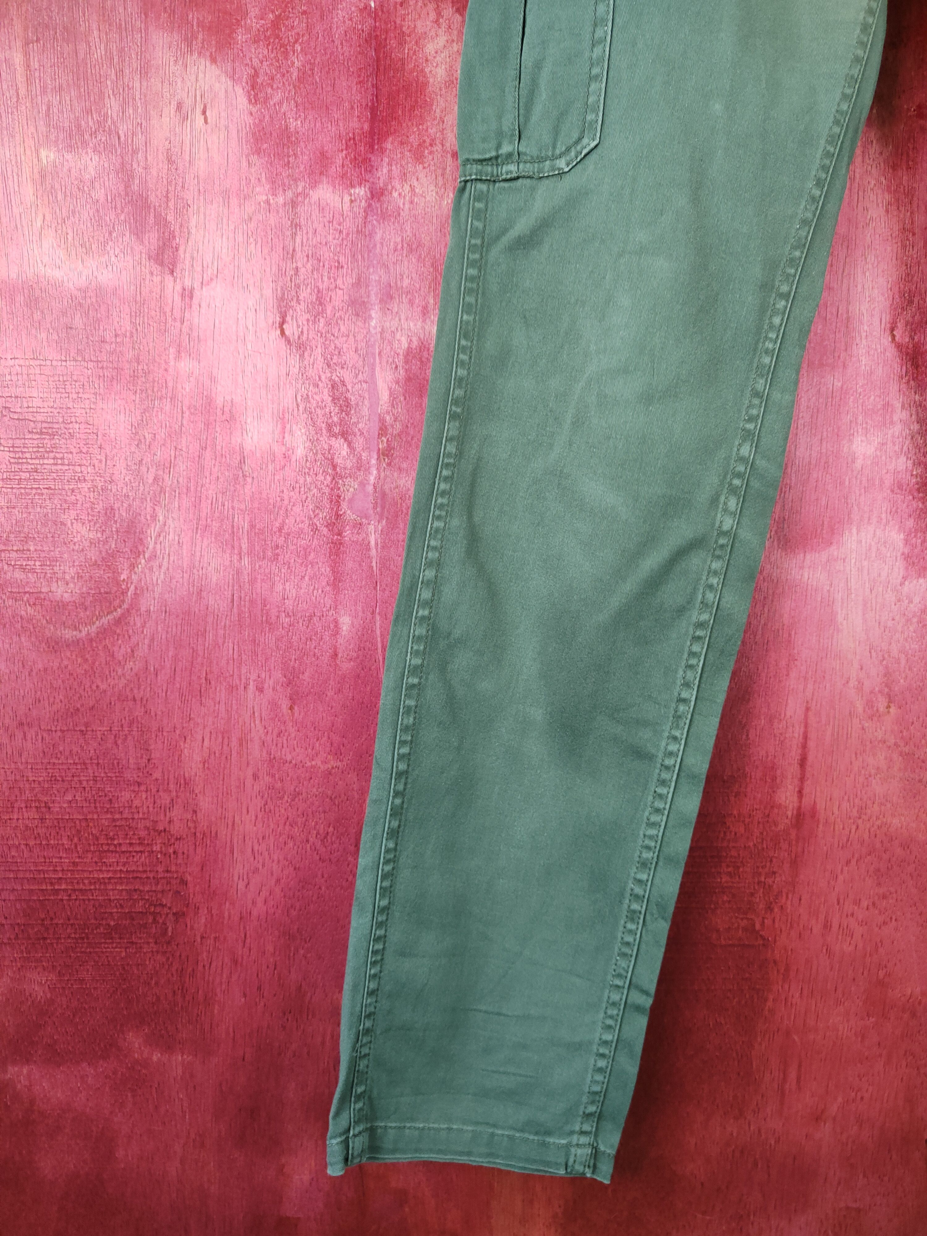 Japanese Brand × Vintage Lepsim Army Green Multi Pocket Tactical Cargo Pants #S442 Size US 32 / EU 48 - 4 Thumbnail