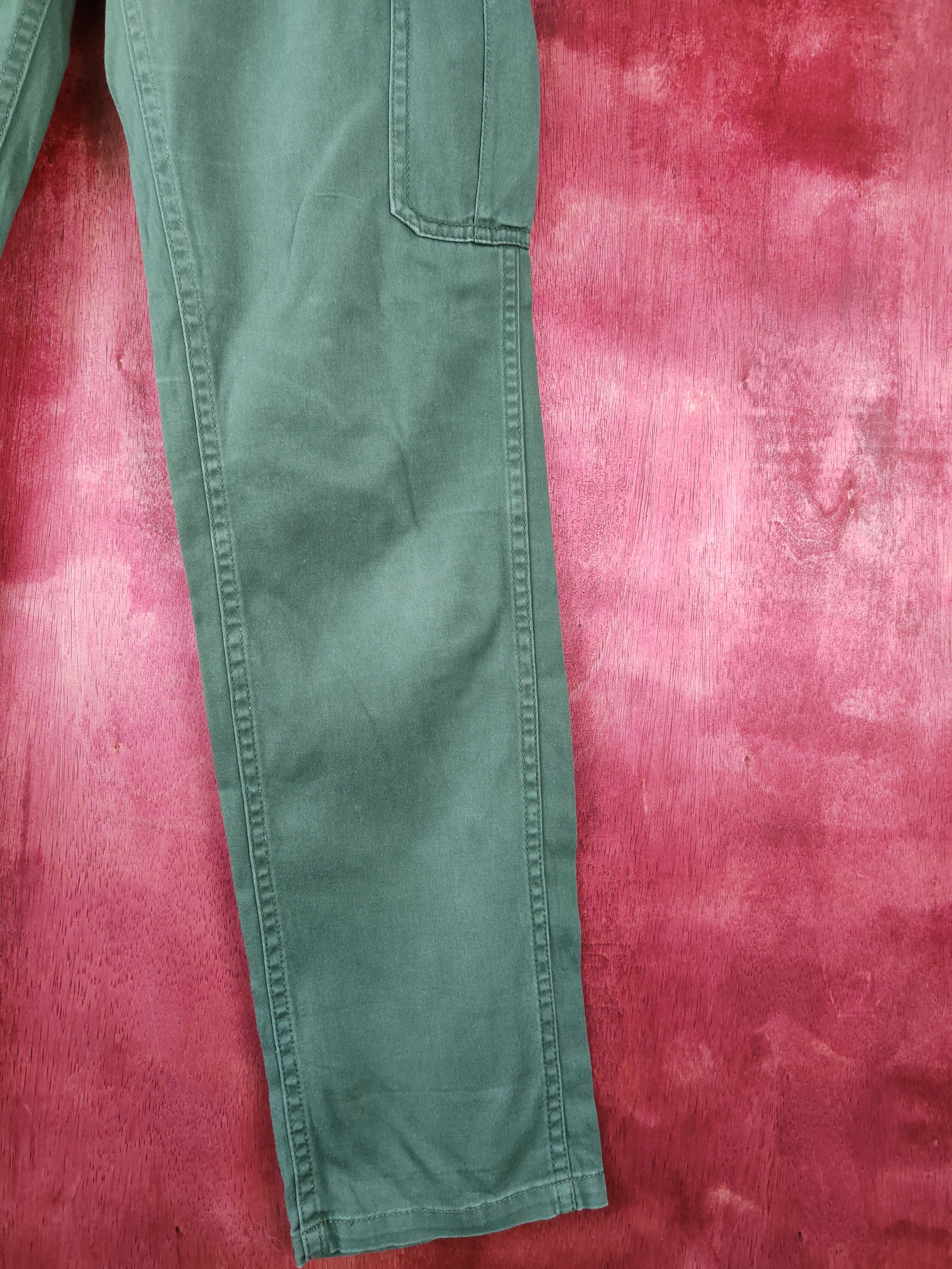Japanese Brand × Vintage Lepsim Army Green Multi Pocket Tactical Cargo Pants #S442 Size US 32 / EU 48 - 6 Thumbnail