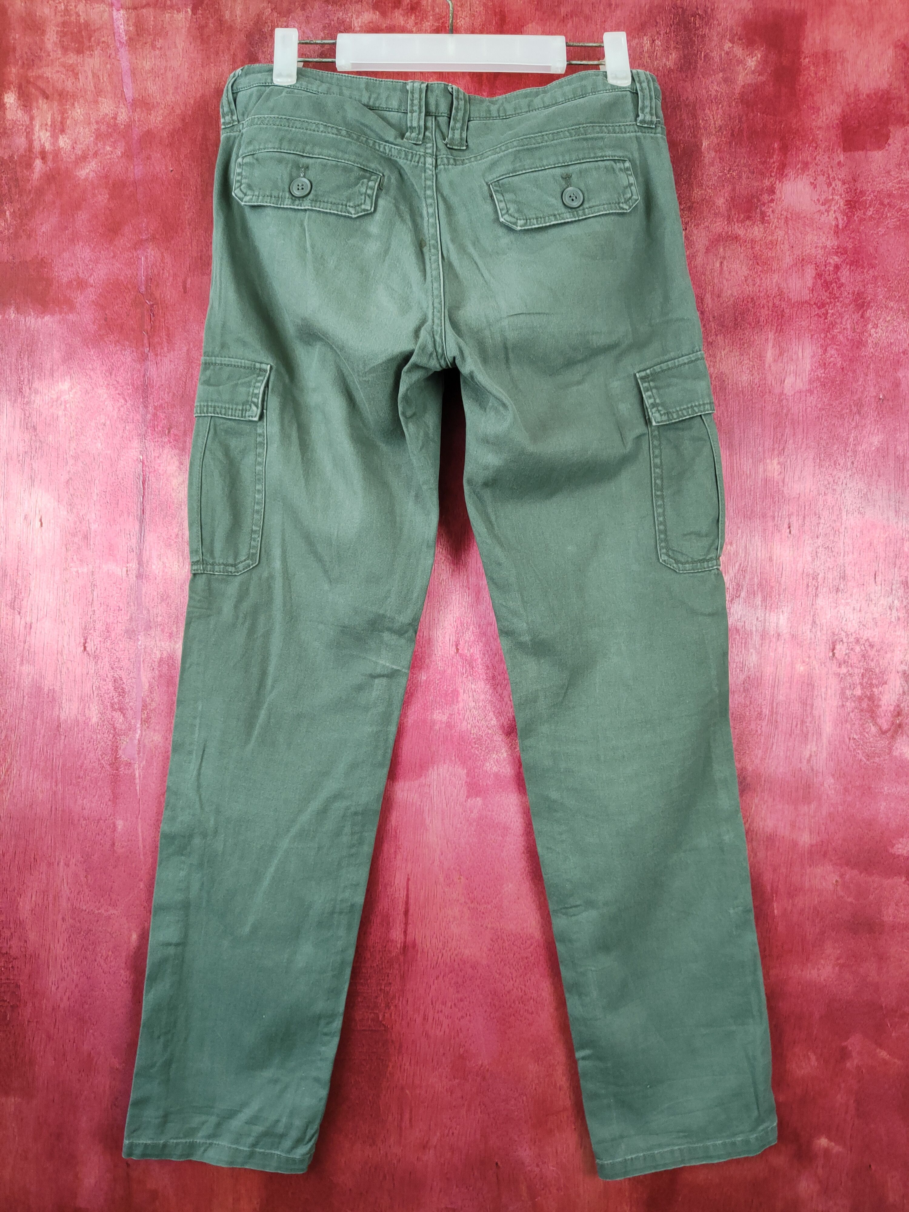 Japanese Brand × Vintage Lepsim Army Green Multi Pocket Tactical Cargo Pants #S442 Size US 32 / EU 48 - 7 Thumbnail