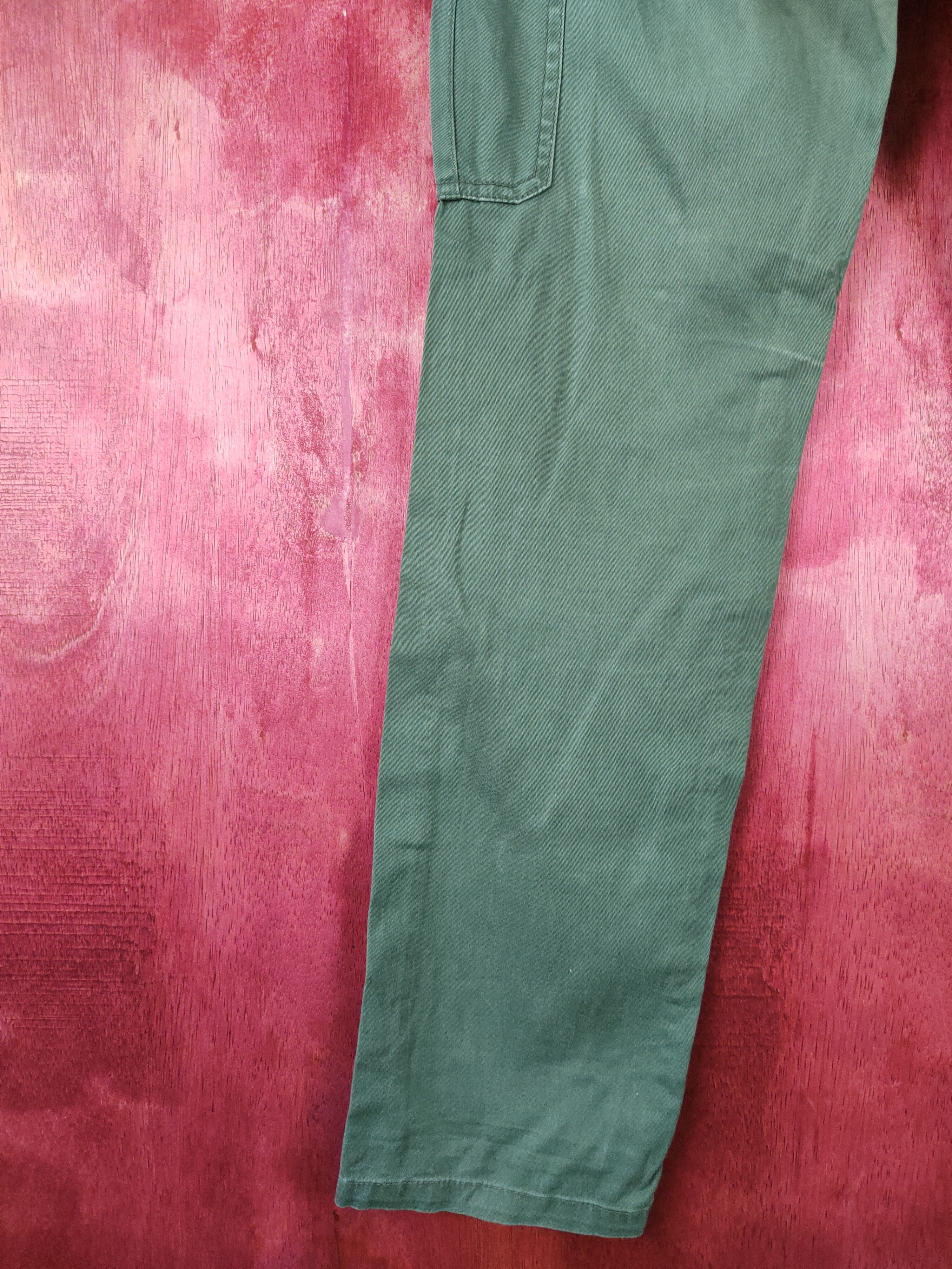 Japanese Brand × Vintage Lepsim Army Green Multi Pocket Tactical Cargo Pants #S442 Size US 32 / EU 48 - 9 Thumbnail
