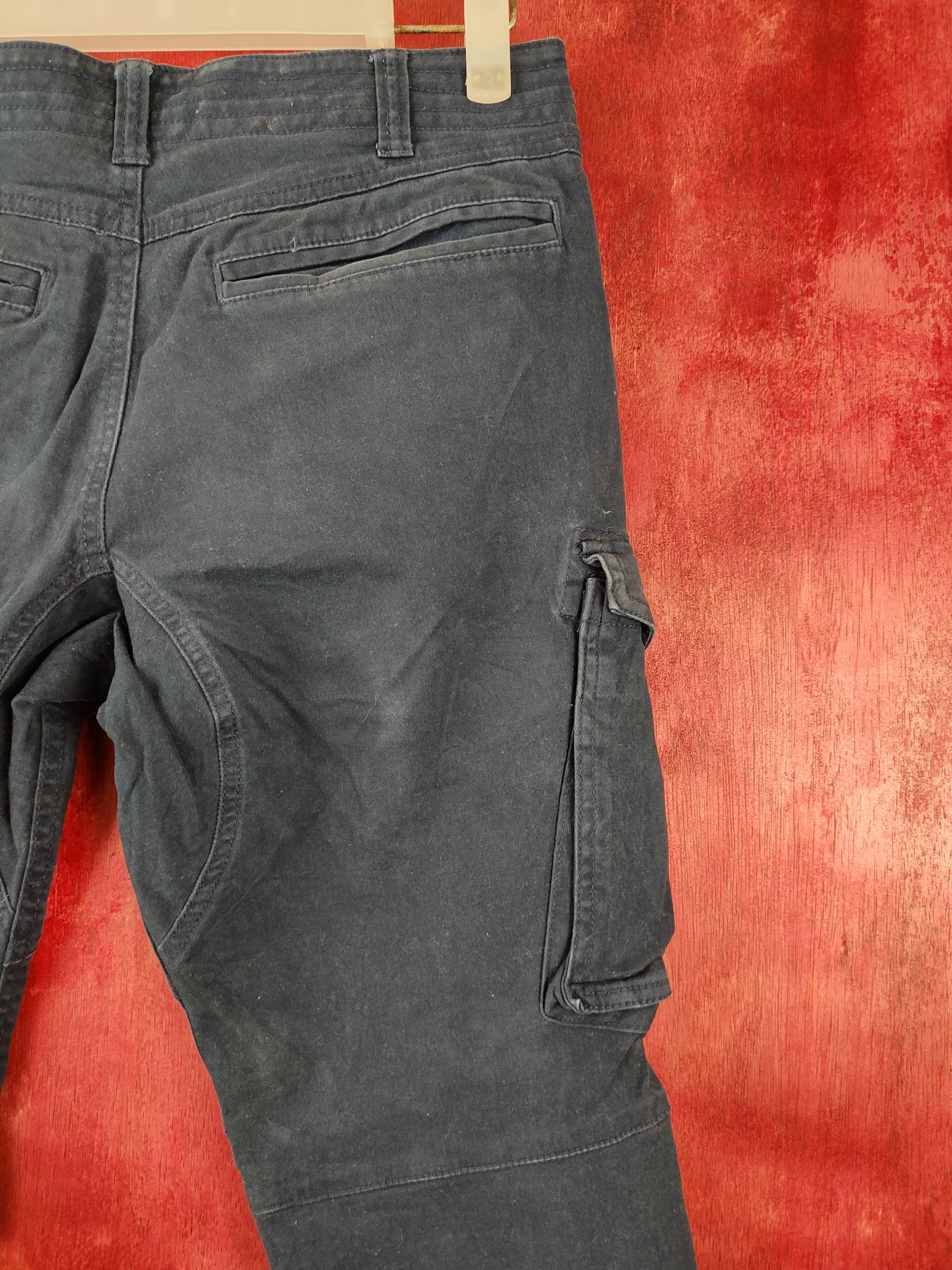 Faded Glory DL Geride Dark Blue Multi Pocket Tactical Cargo Pants #S437 Size US 32 / EU 48 - 12 Thumbnail