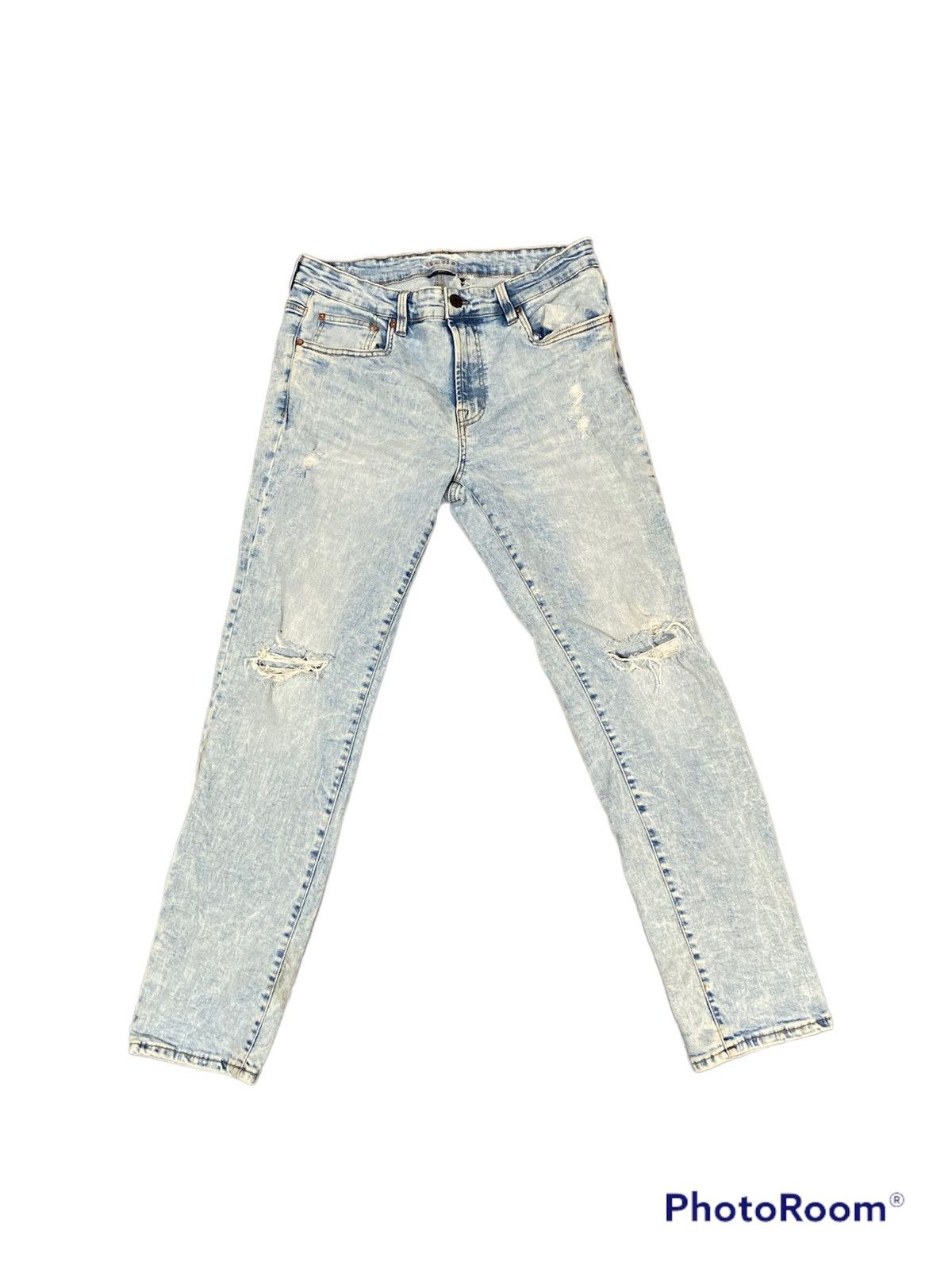 Aero Leathers × Japanese Brand × Vintage Denim Aero Jeans Slim Size US 33 - 1 Thumbnail
