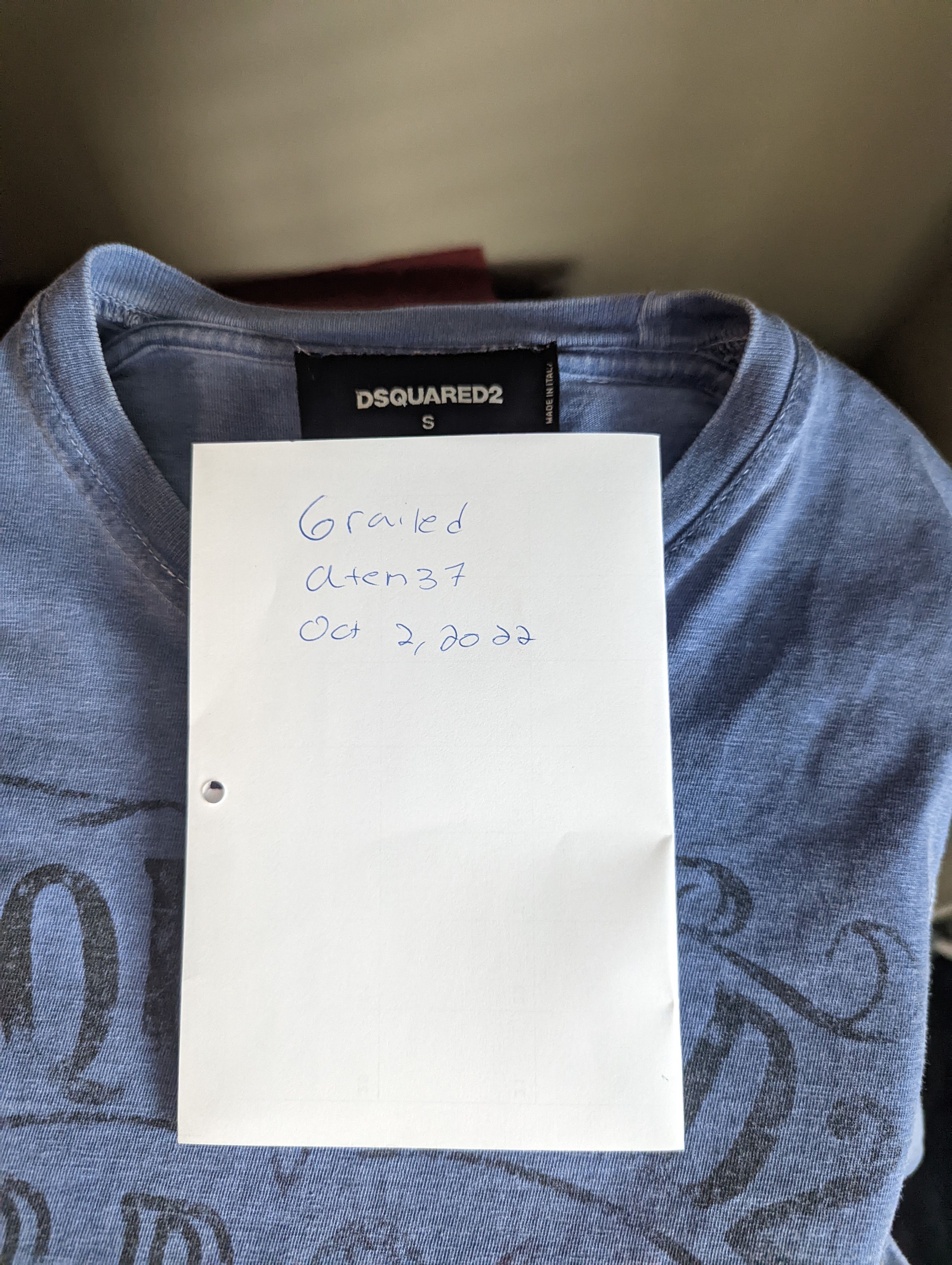 Dsquared2 "Severely Punished" T-Shirt Size US S / EU 44-46 / 1 - 7 Thumbnail