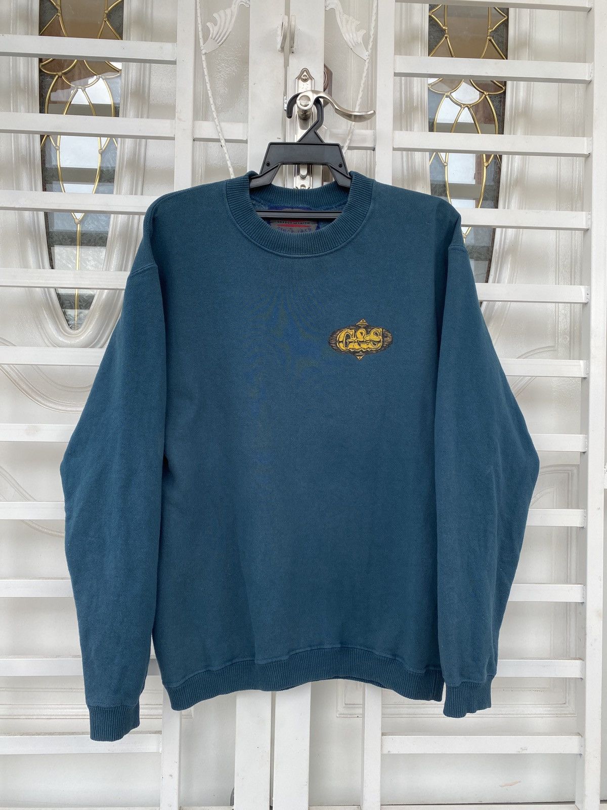 Vintage Vintage 90s G&S australia surfwear sweatshirt Size US M / EU 48-50 / 2 - 2 Thumbnail