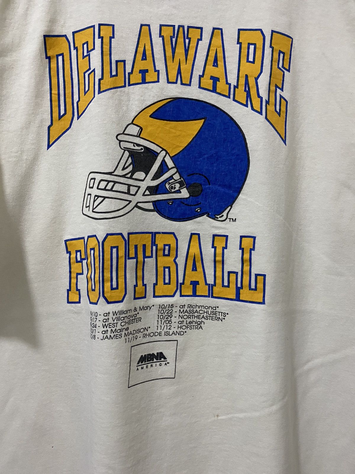NFL × Vintage Vintage x NFL x Delaware Football Tee Size US XL / EU 56 / 4 - 3 Thumbnail