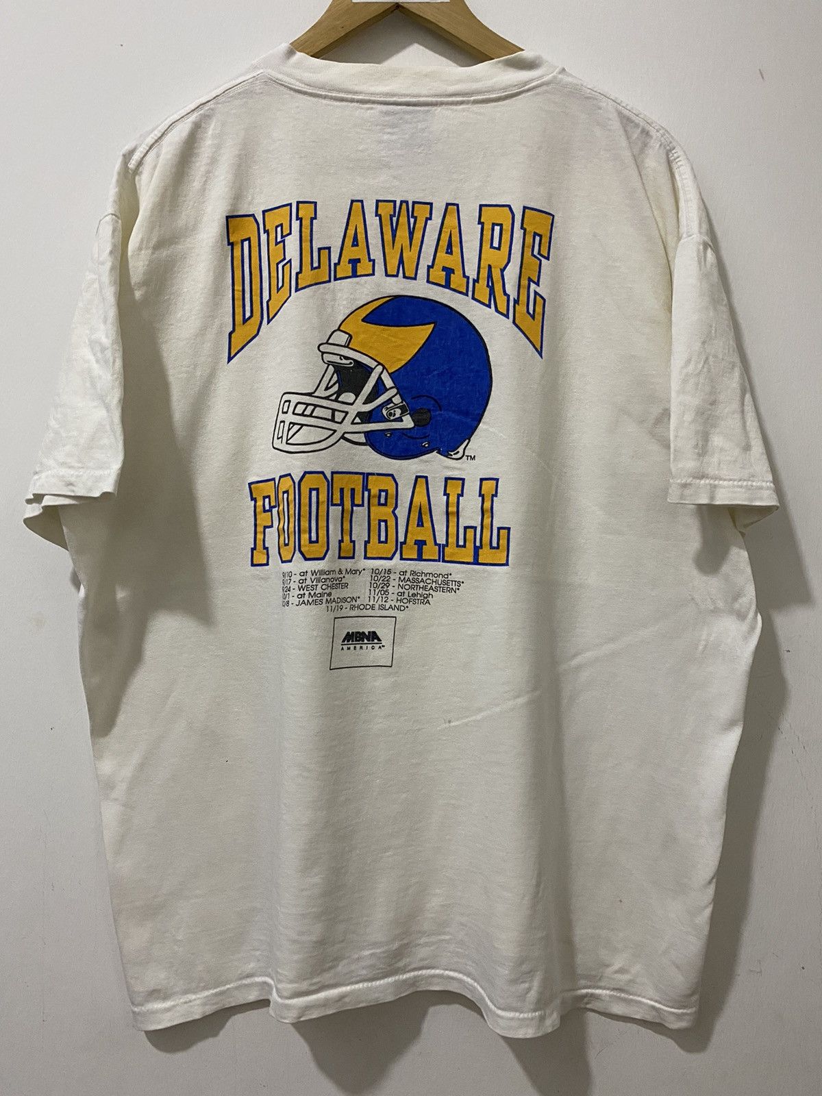 NFL × Vintage Vintage x NFL x Delaware Football Tee Size US XL / EU 56 / 4 - 1 Thumbnail