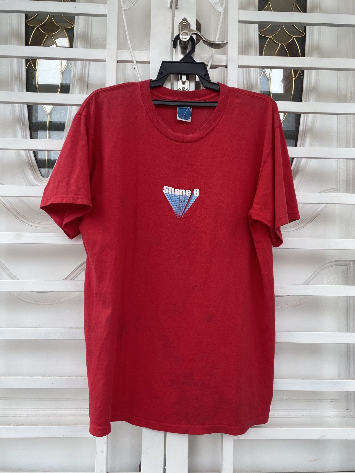 Vintage 90s Shane B Skateboard OG design logo made USA