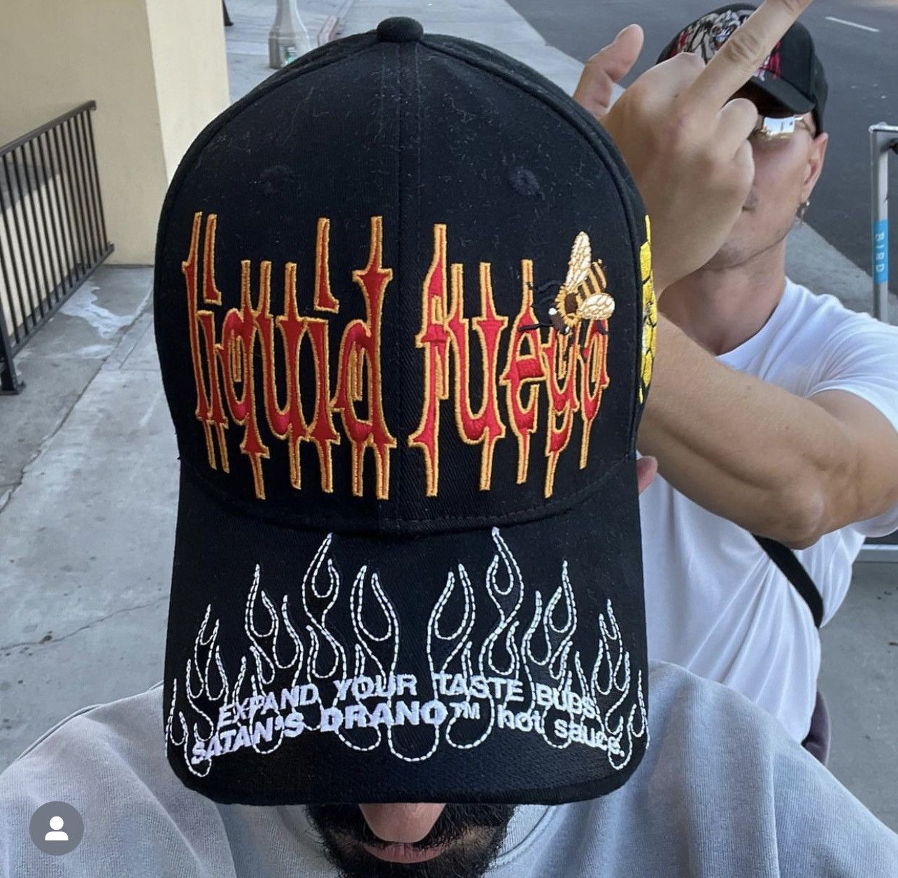 Japanese Brand Punkandyo liquid fuego satans drano hat | Grailed