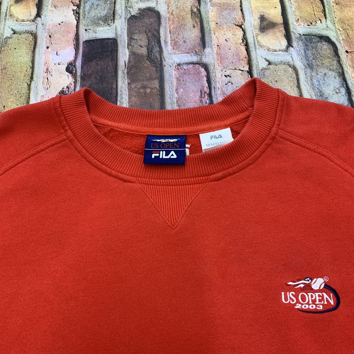 Fila × Vintage Vintage 2003 US Open sweatshirt Size US M / EU 48-50 / 2 - 3 Thumbnail