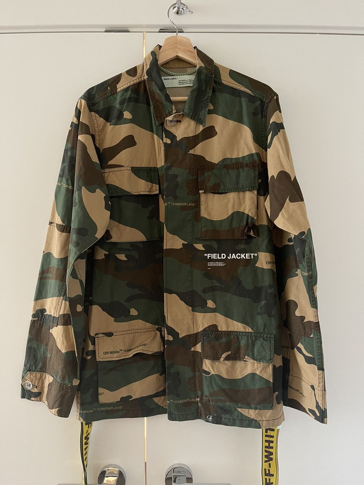 Off-White Offwhite Field jacket camouflage | Grailed