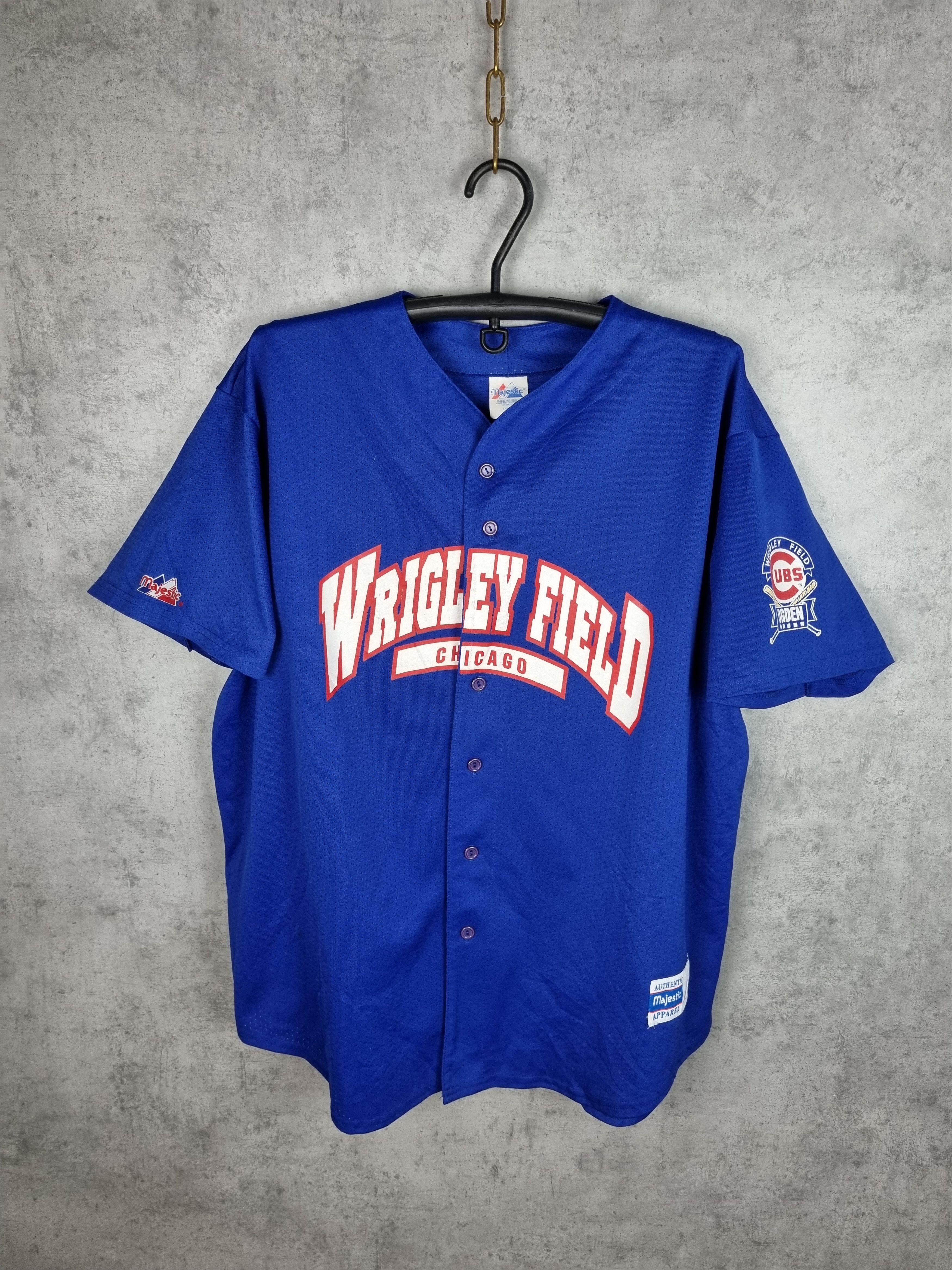 MLB × Majestic 80s Rare Size Chicago CUBS Baseball Jersey Size US XXL / EU 58 / 5 - 3 Thumbnail
