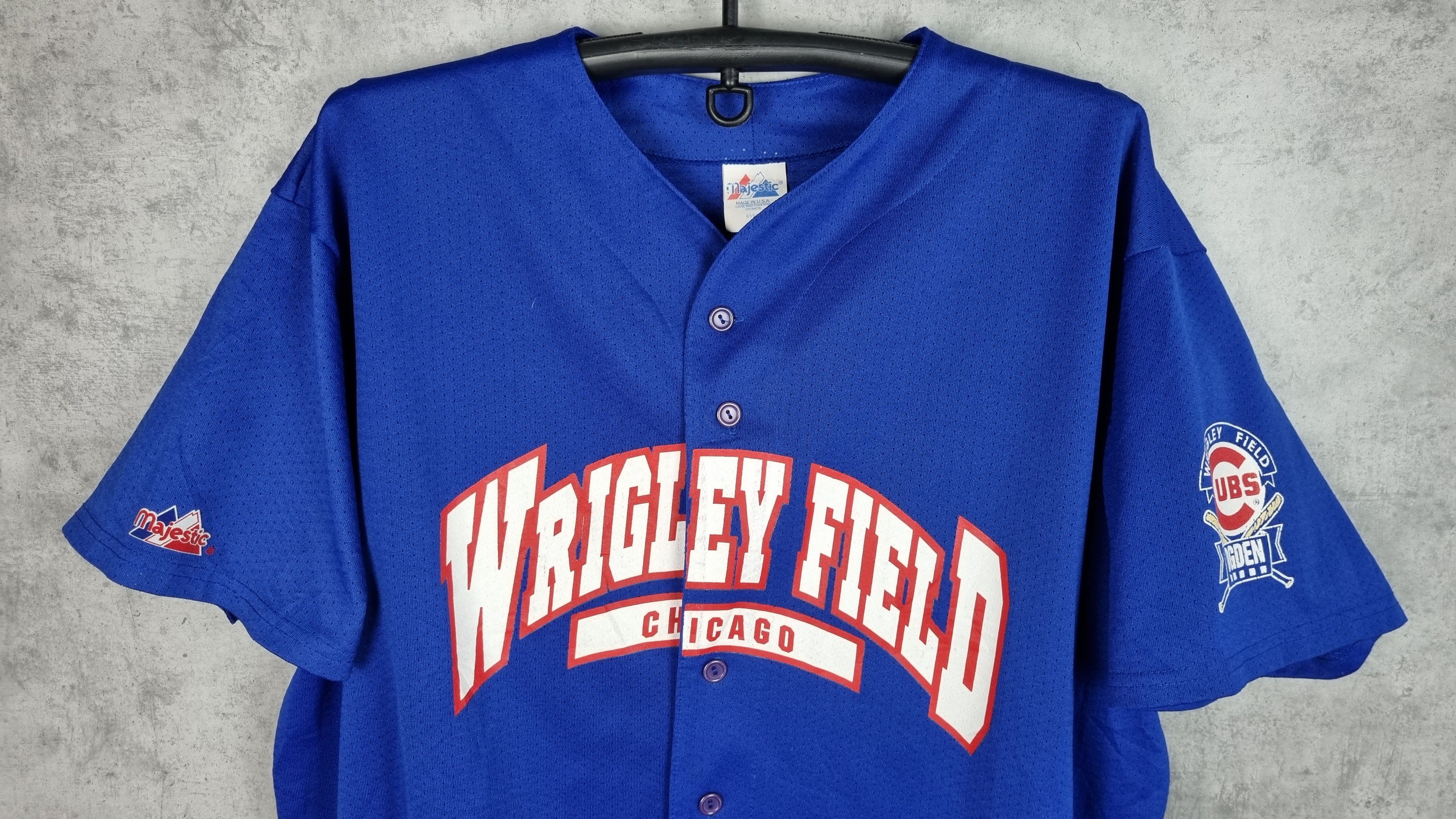 MLB × Majestic 80s Rare Size Chicago CUBS Baseball Jersey Size US XXL / EU 58 / 5 - 6 Thumbnail