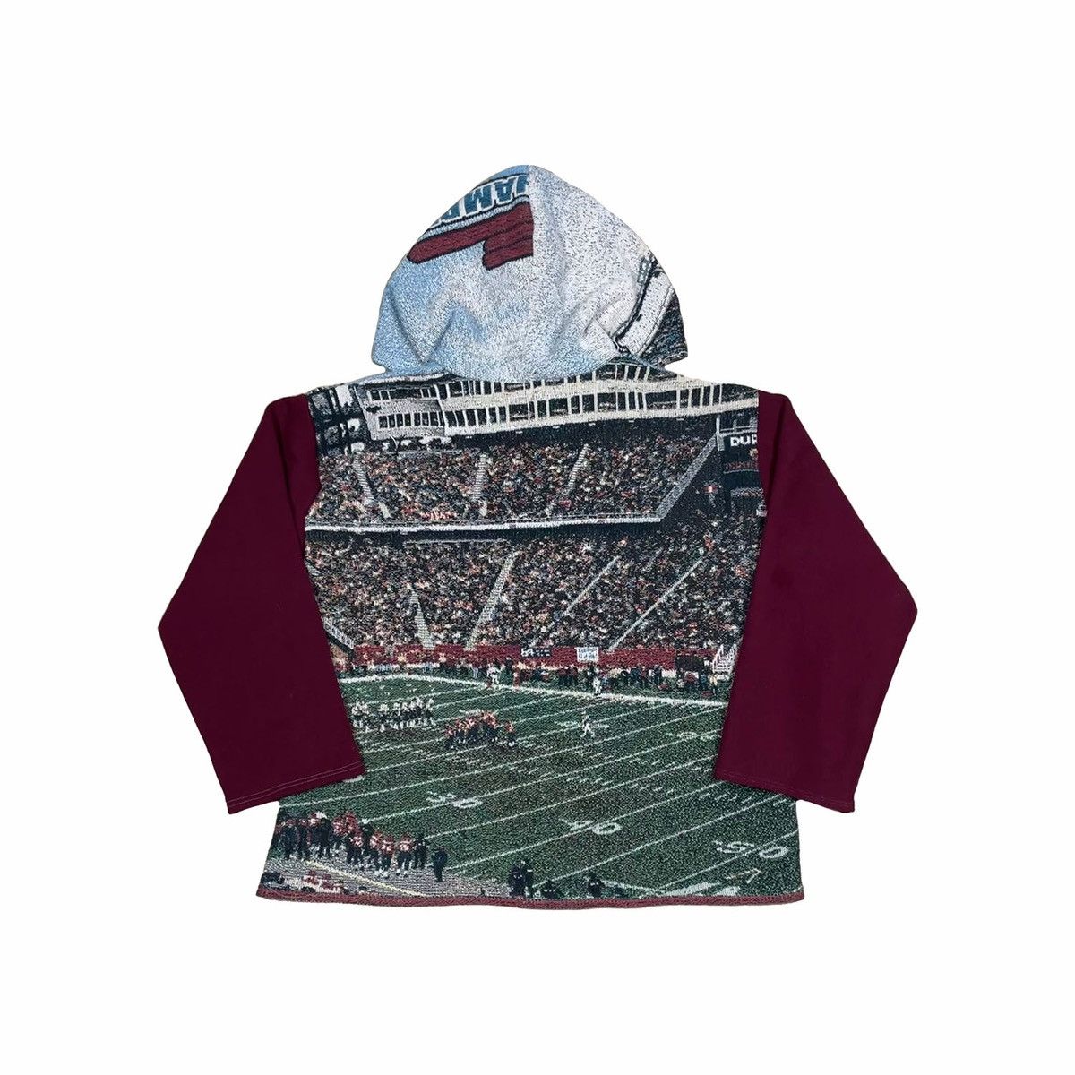 Handmade Cut and Sewn STADIUM Woven Blanket Hoodie Size US M / EU 48-50 / 2 - 3 Thumbnail