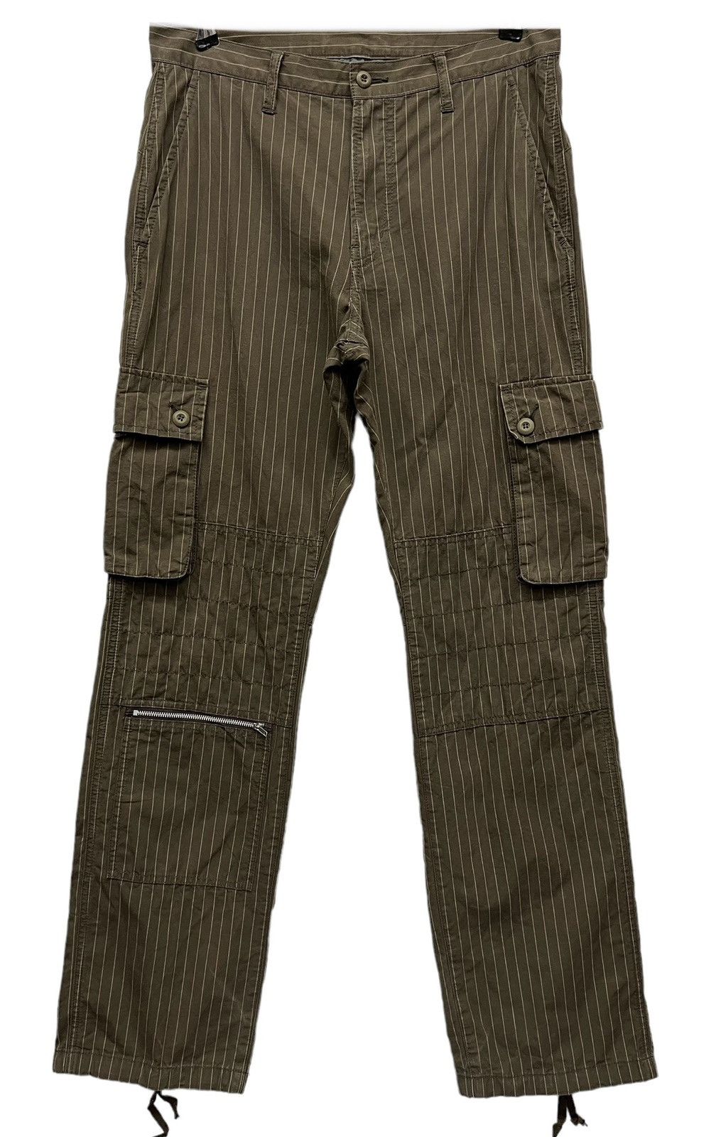 Comme Ca Ism COMME x GOLDWIN Fabric Technical Double Knee Hickory Cargo Size US 30 / EU 46 - 1 Thumbnail