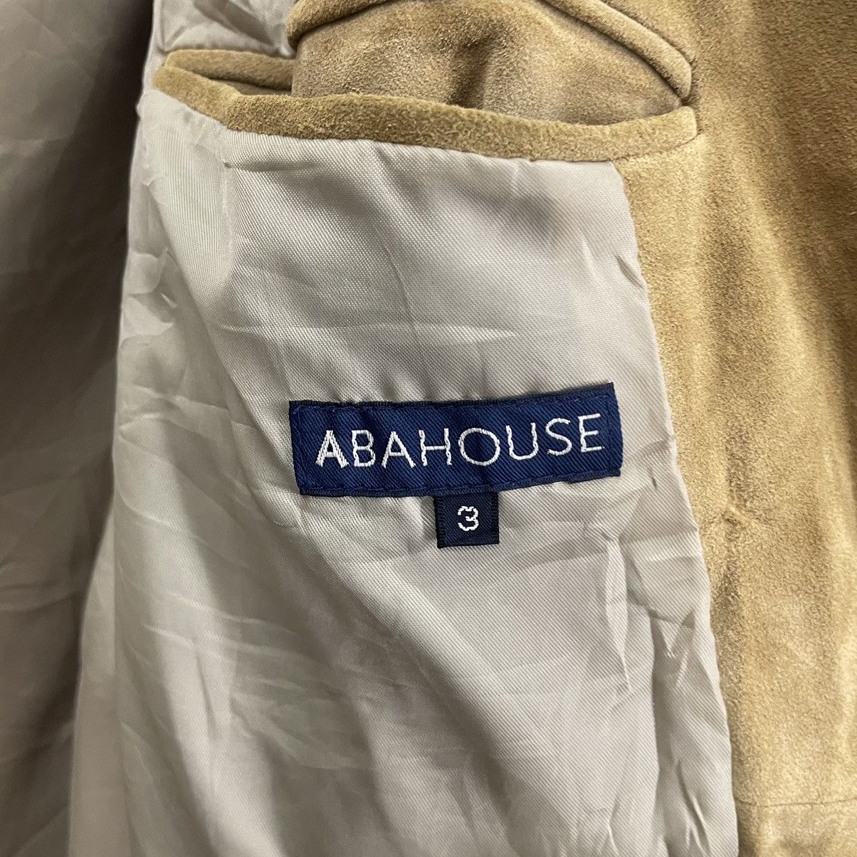 ABAHOUSE × Japanese Brand × Leather 💥 ABAHOUSE RICH BROWN SUEDE JACKET Size US M / EU 48-50 / 2 - 10 Thumbnail