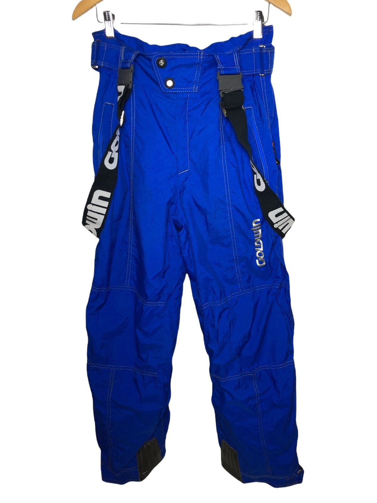 image of Goldwin Overall Jumpsuit Ski Wear in Blue, Men's (Size 34)