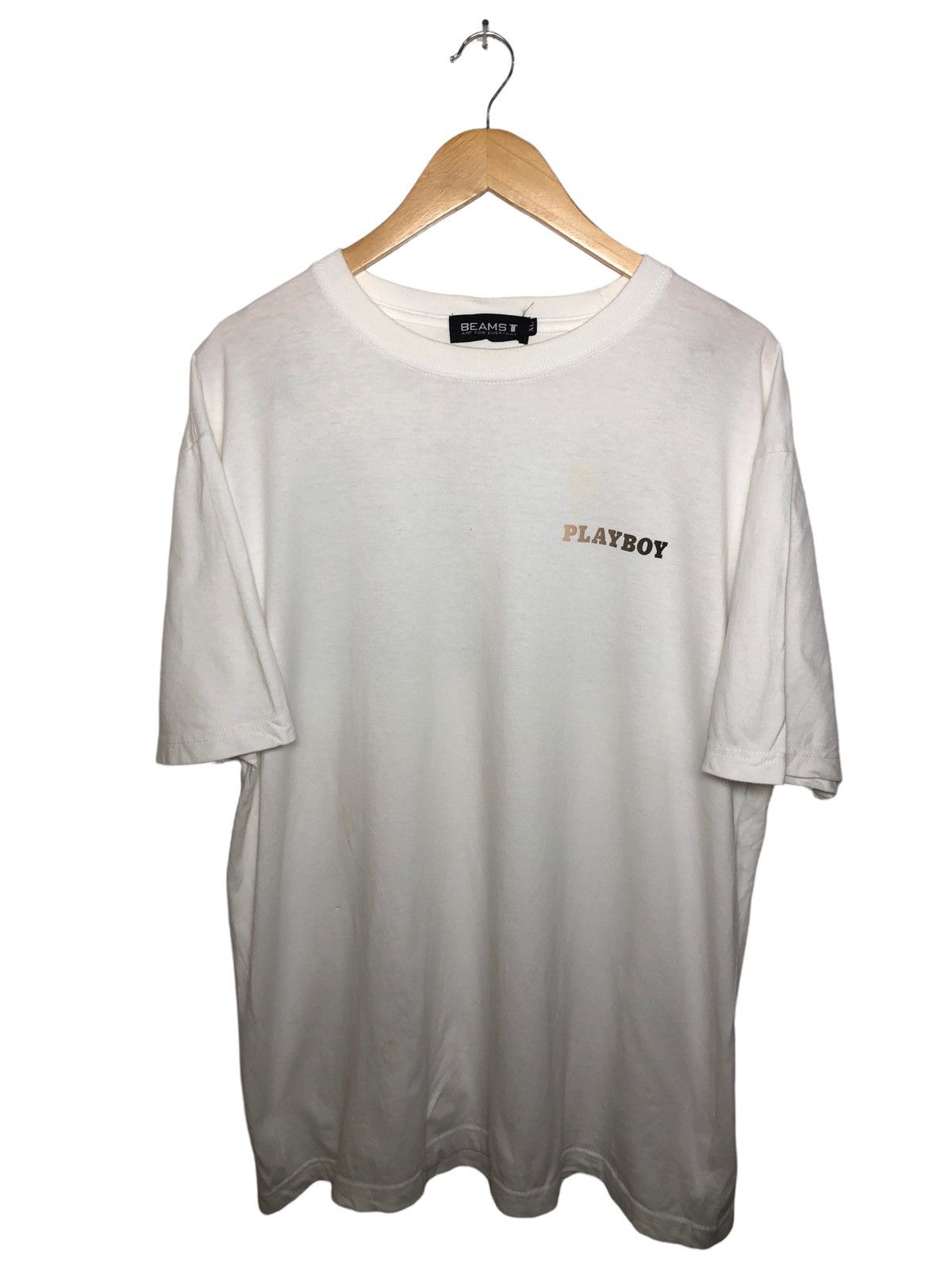 Beams Plus × Playboy Playboy woman logo tee Size US XL / EU 56 / 4 - 2 Thumbnail