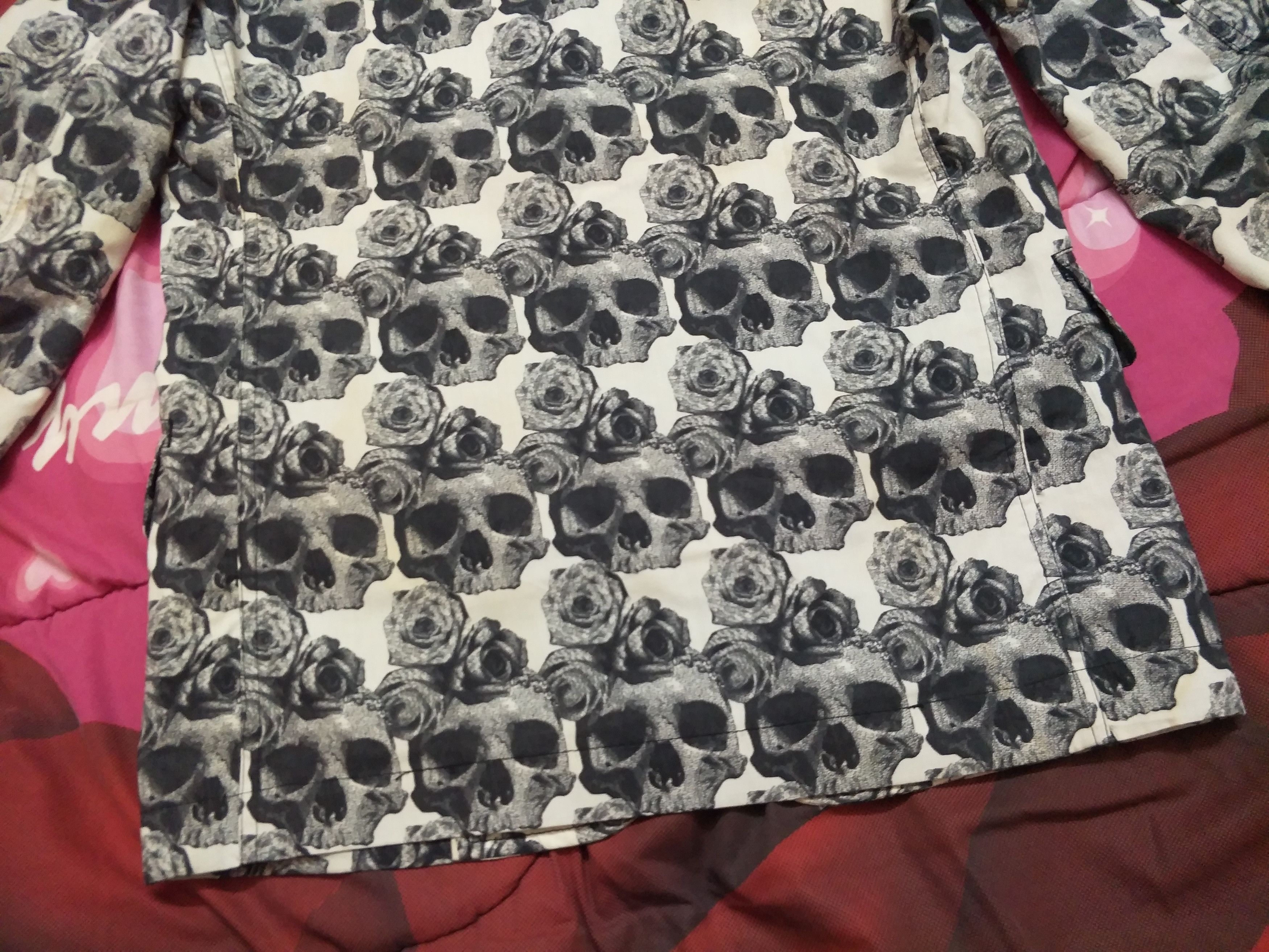 Comme des Garcons 🔥S/S10 Runway Skull Roses Gray Coat Blazer CDG Size US S / EU 44-46 / 1 - 6 Thumbnail