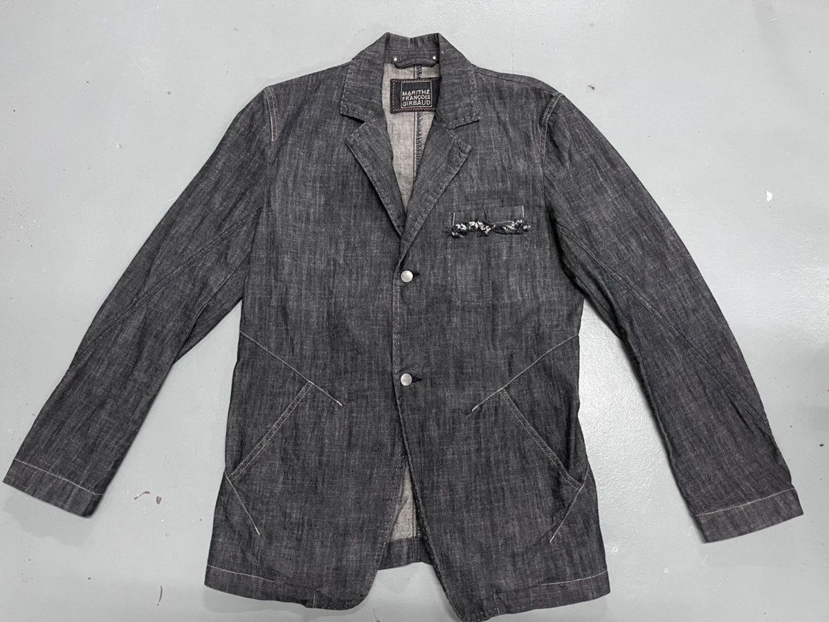 MARITHE FRANCOIS GIRBOUND DENIM JACKET