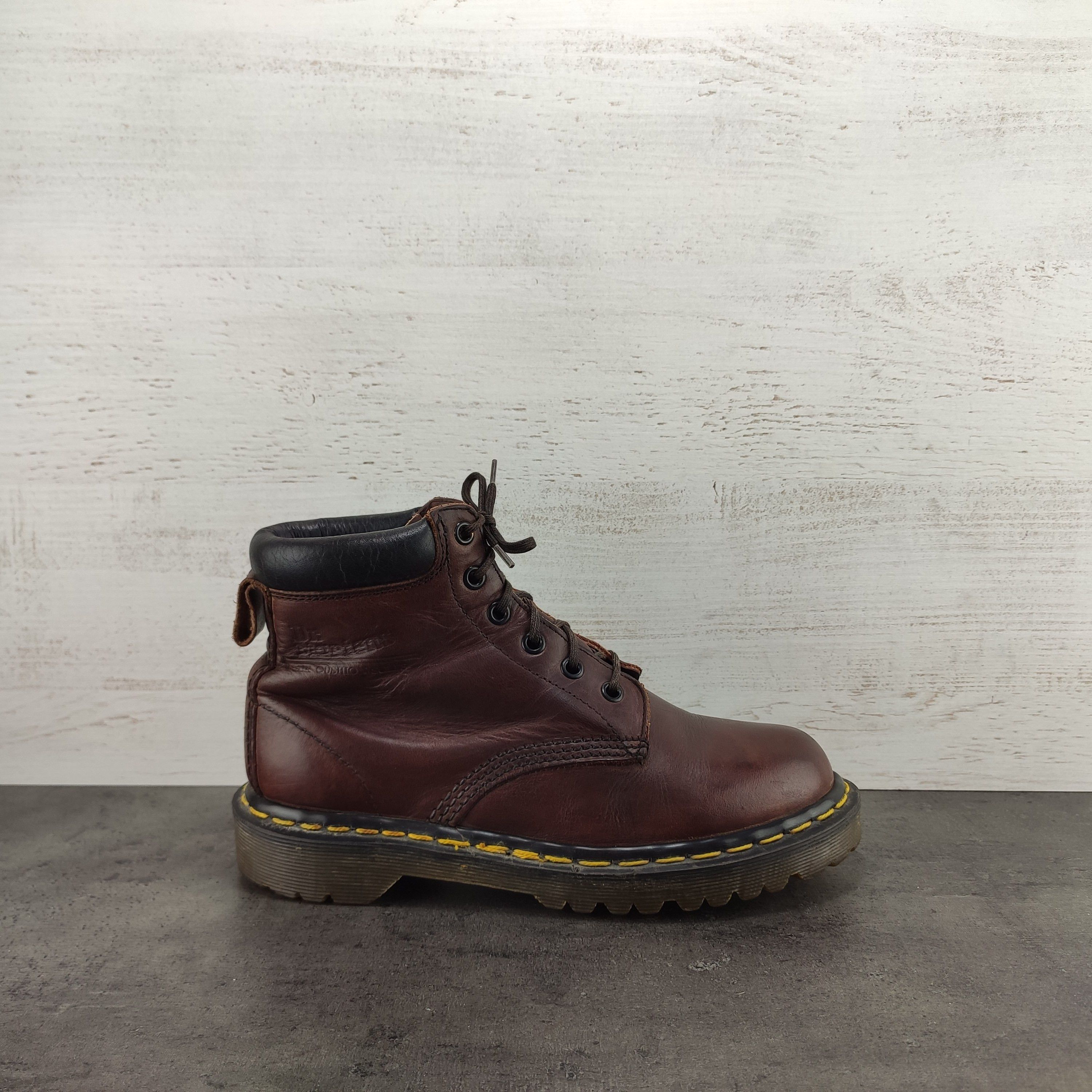 Martens Made in England Air Cushion Sole Leather Boots