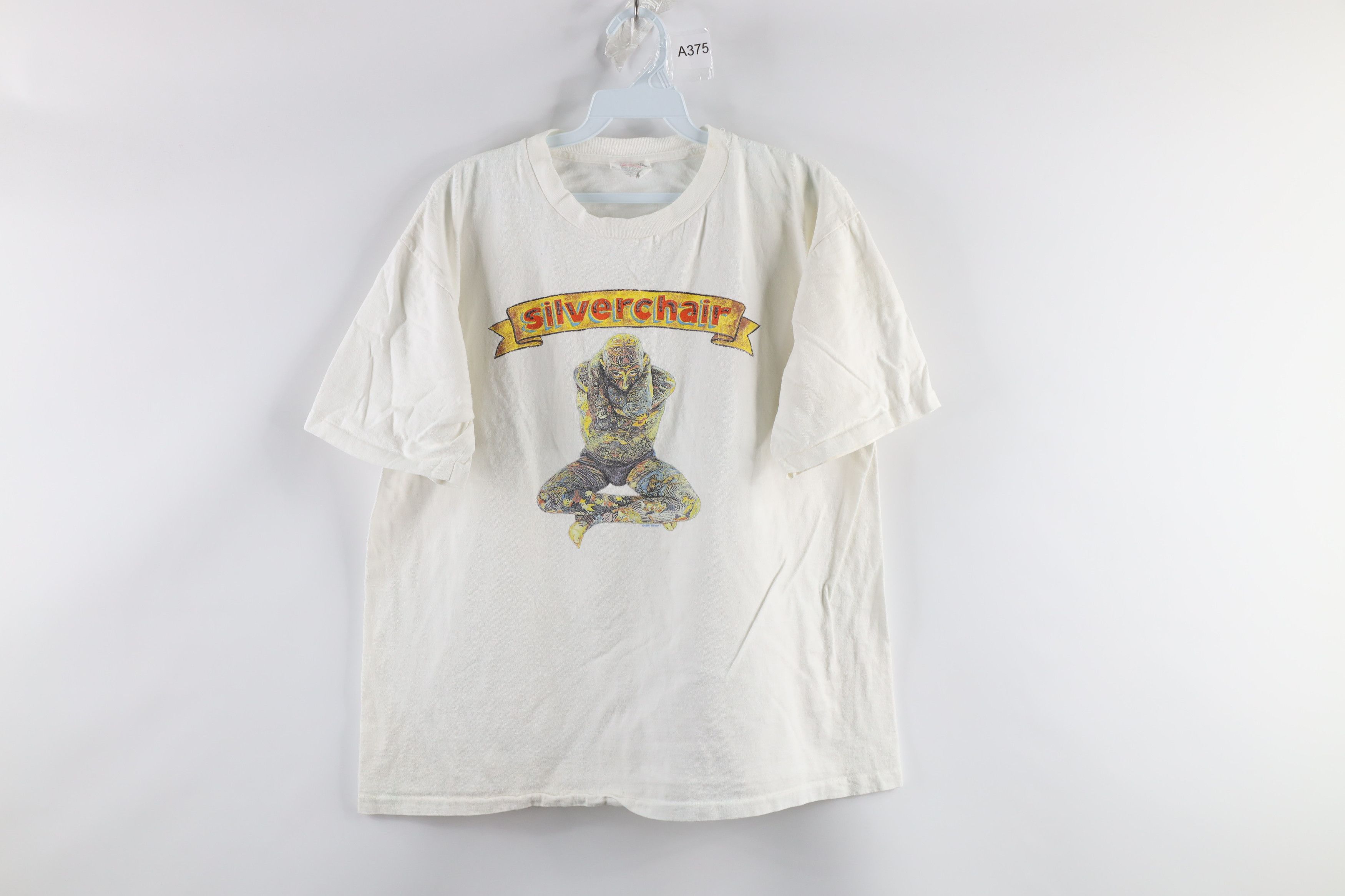 Vintage 90s Silverchair Grunge Rock Band Tour T-Shirt White